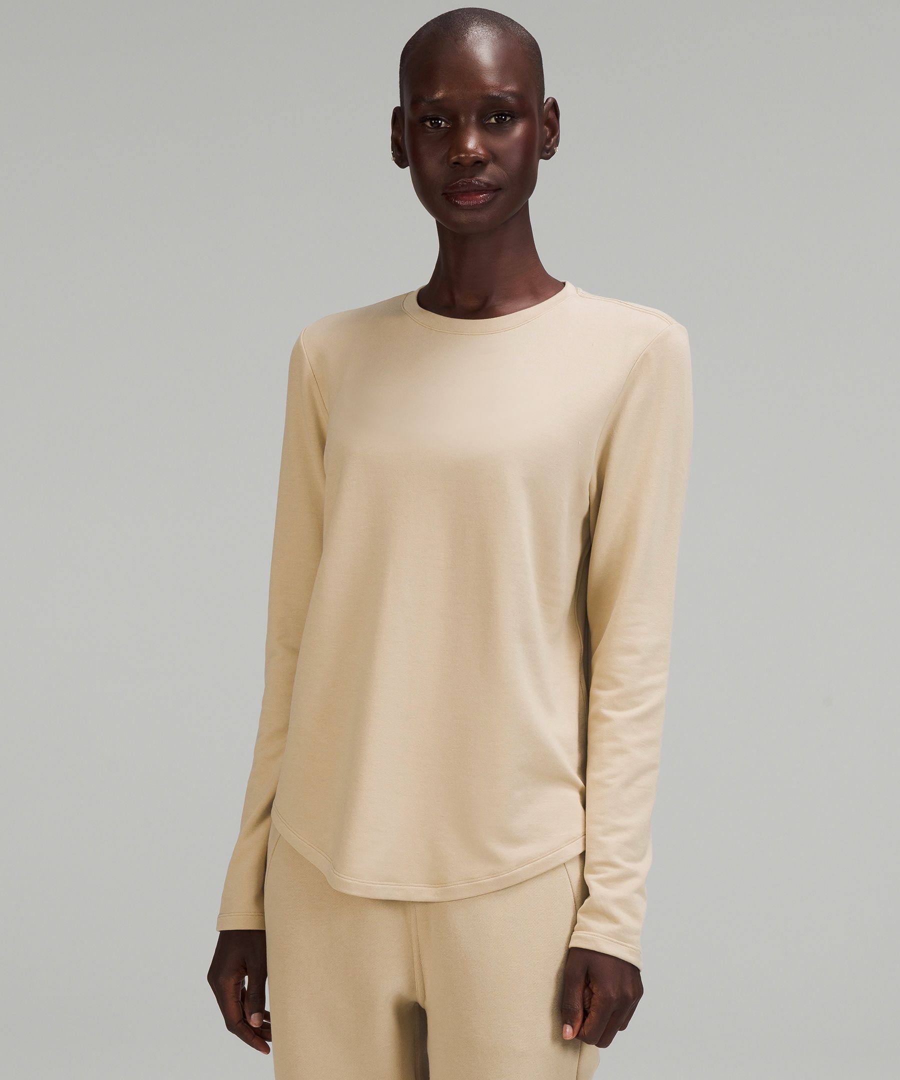 Lululemon Love Modal Fleece Long Sleeve Shirt