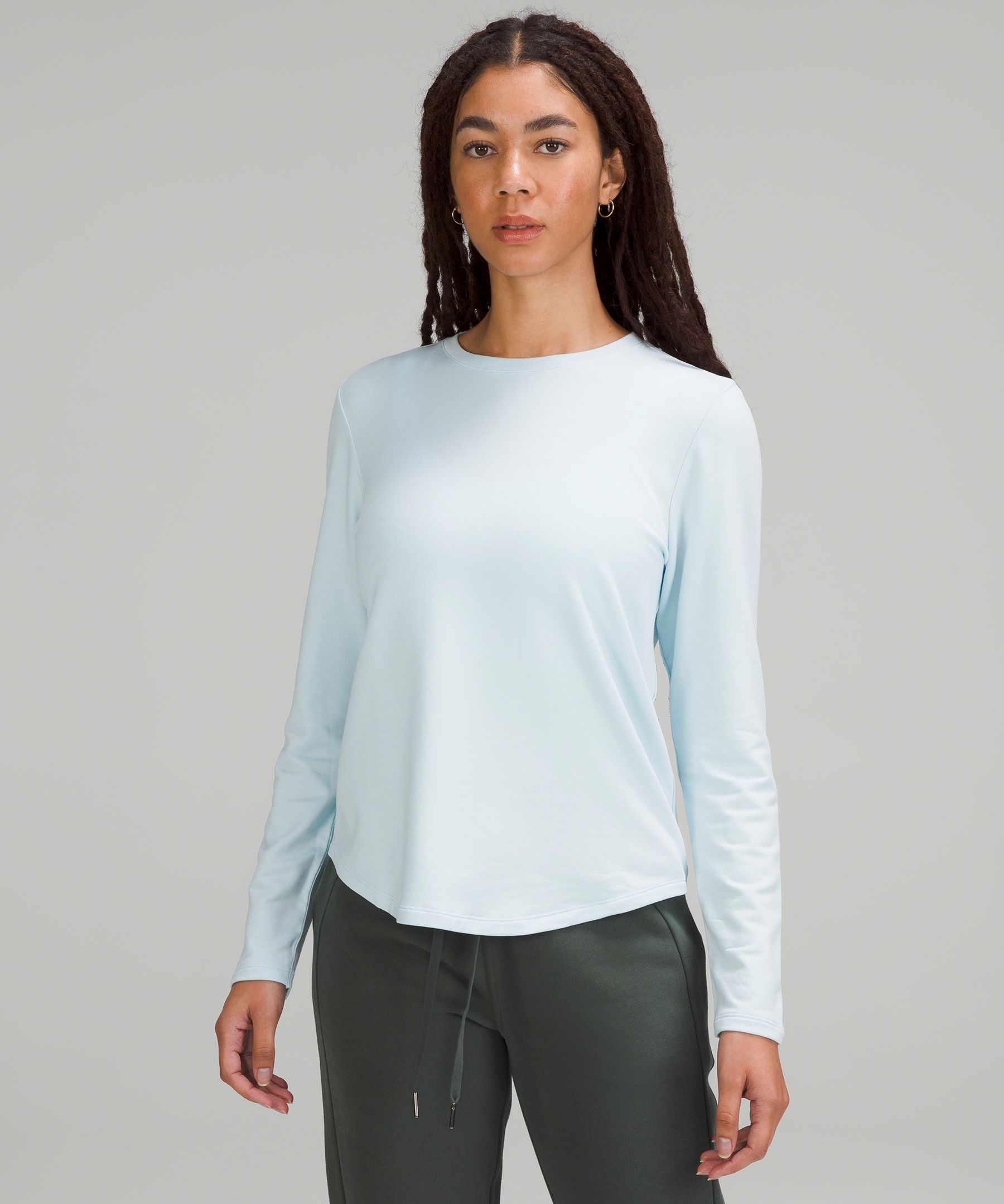 Lululemon Love Modal Fleece Long Sleeve Shirt