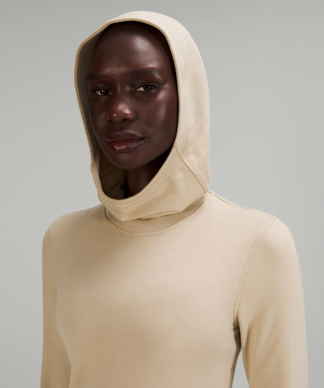 Modal Fleece Long Sleeve Hoodie Online Only