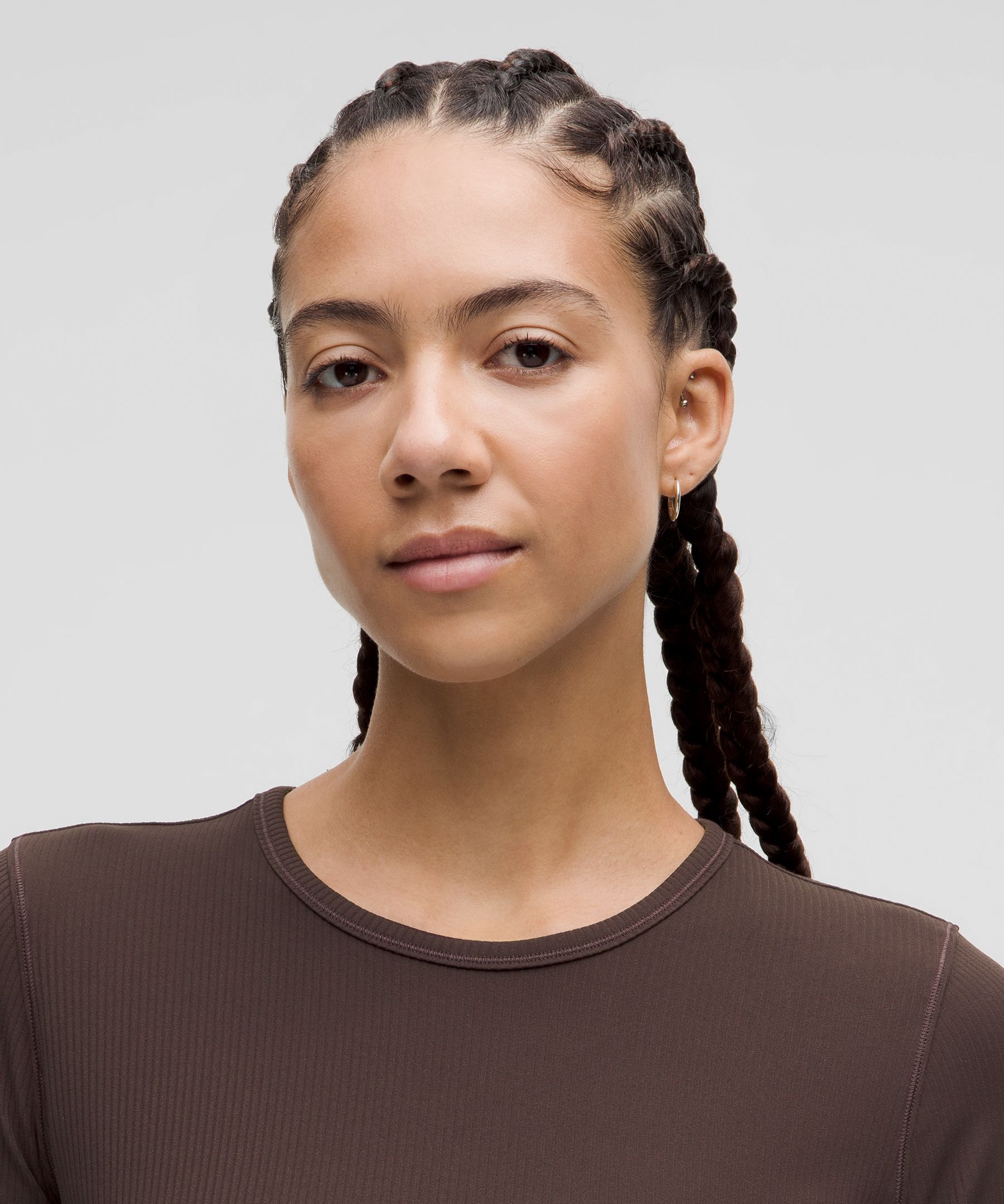 All It Takes Ribbed Nulu Long-Sleeve Shirt | Women's Long