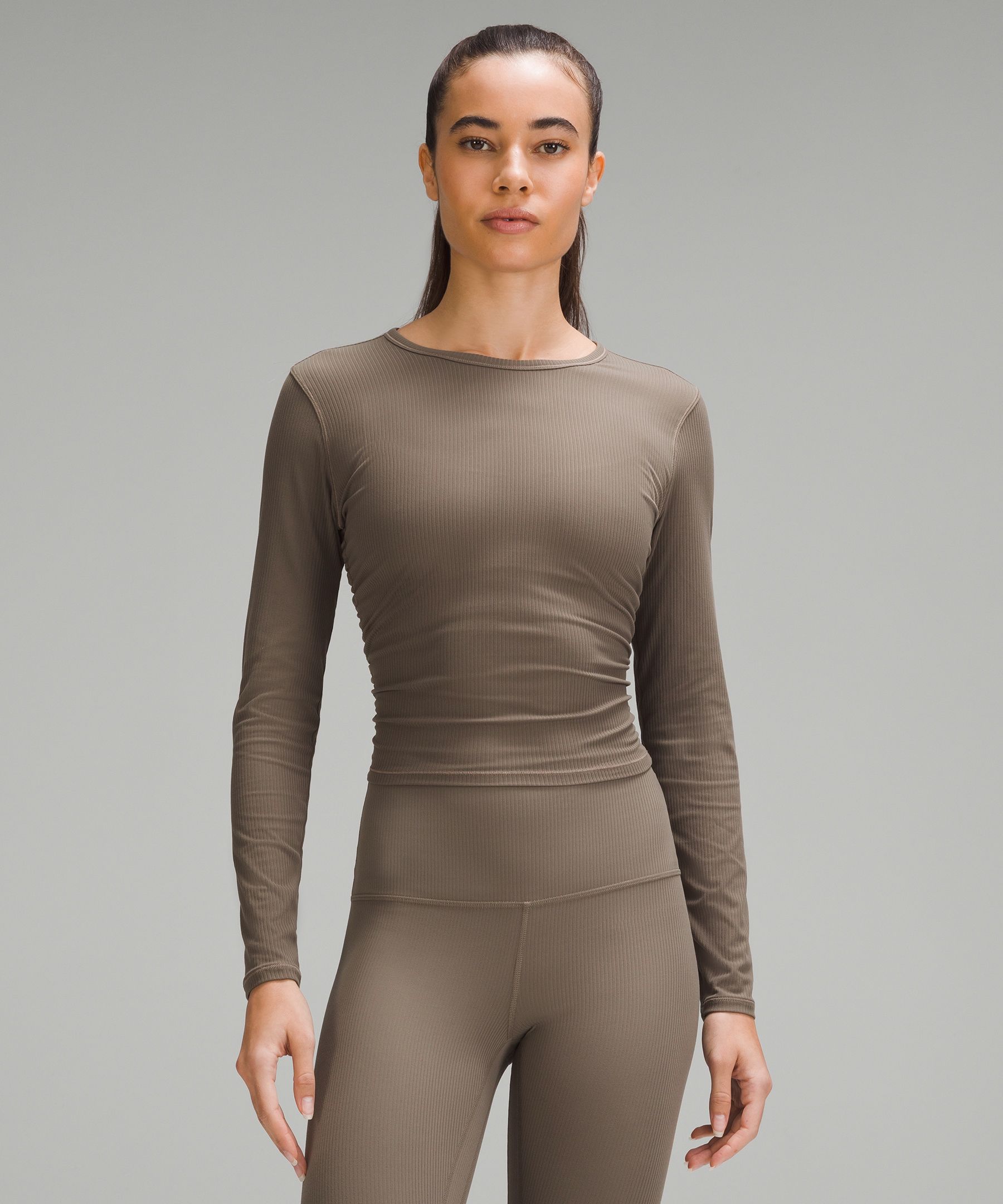 All It Takes Ribbed Nulu Long-Sleeve Shirt | Lululemon UK