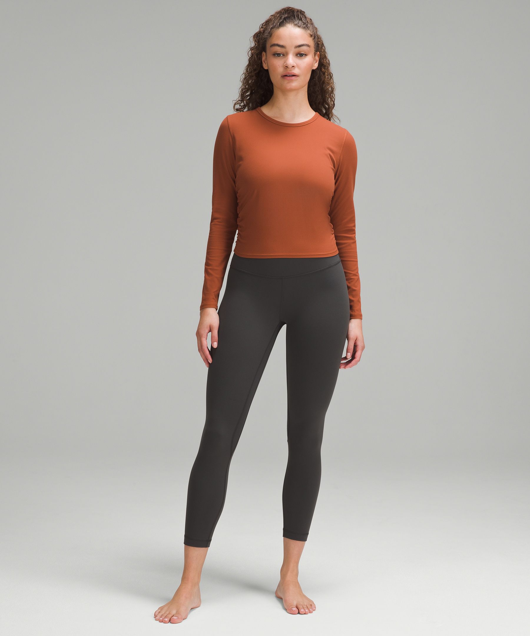 Fit Review & Photos: lululemon All It Takes Ribbed Nulu Long Sleeve Shirt -  AthletiKaty