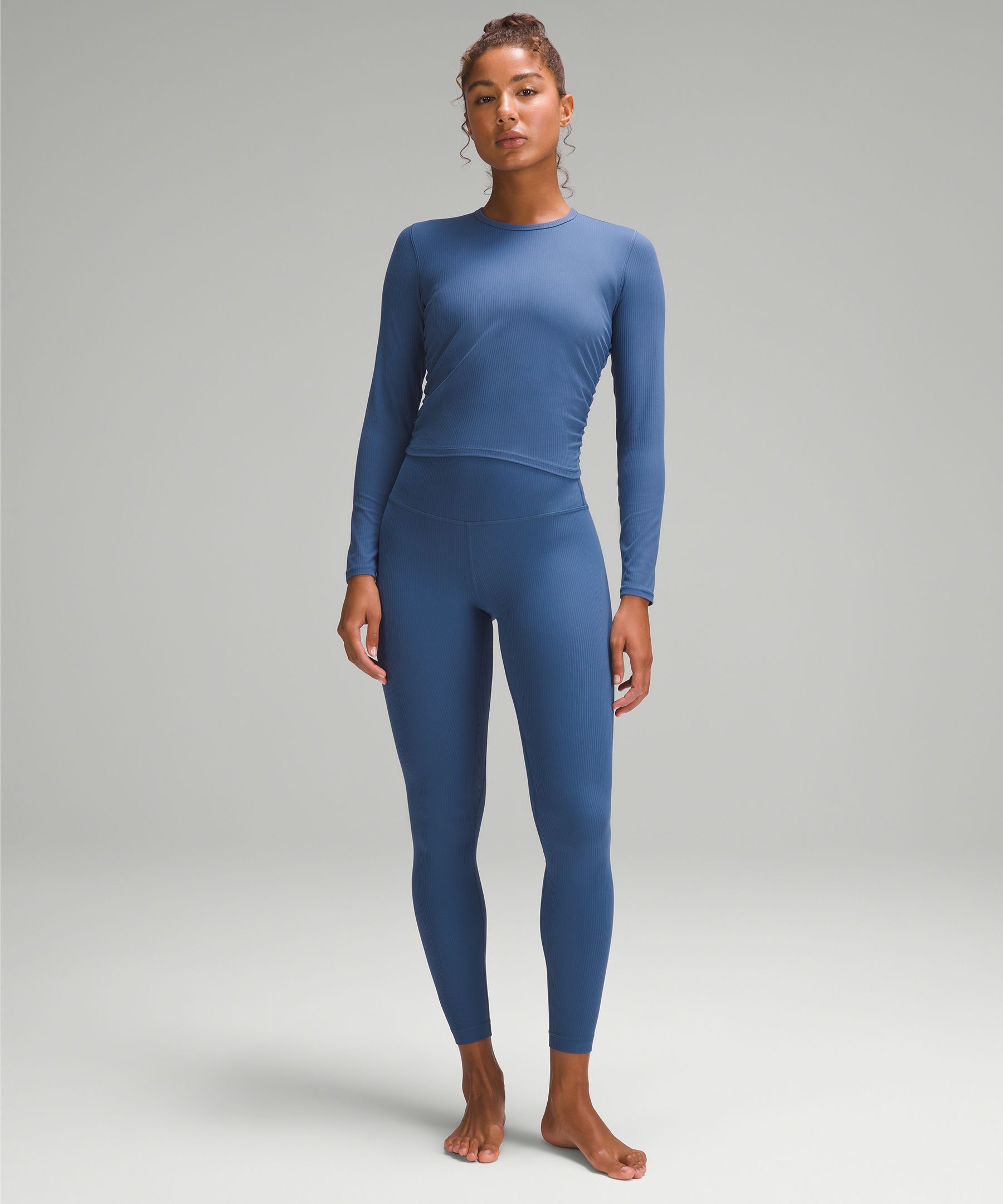 All It Takes リブNulu 長袖シャツ | ロングスリーブ | Lululemon JP