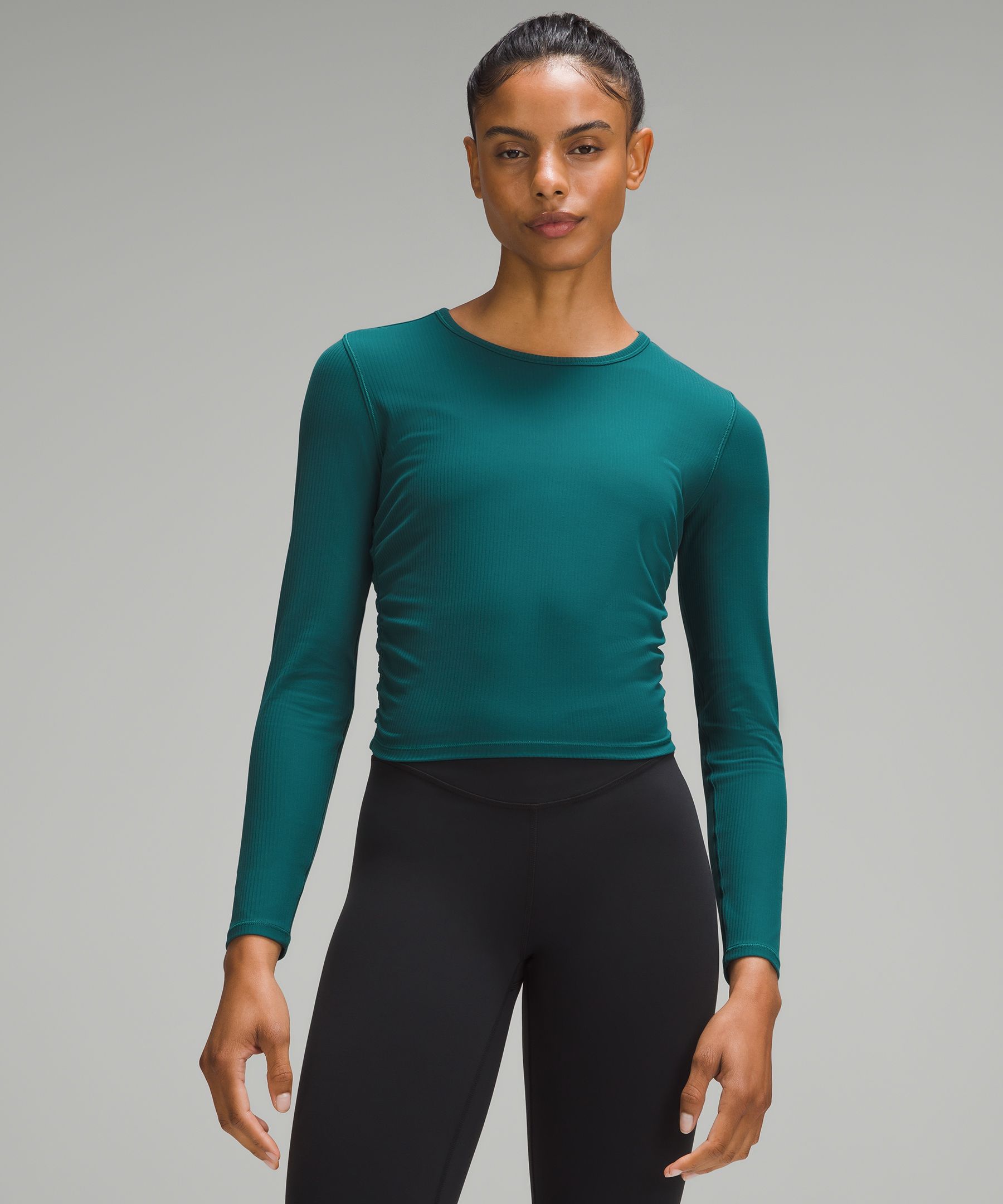 Lululemon All It Takes Ribbed Nulu Long-sleeve Shirt