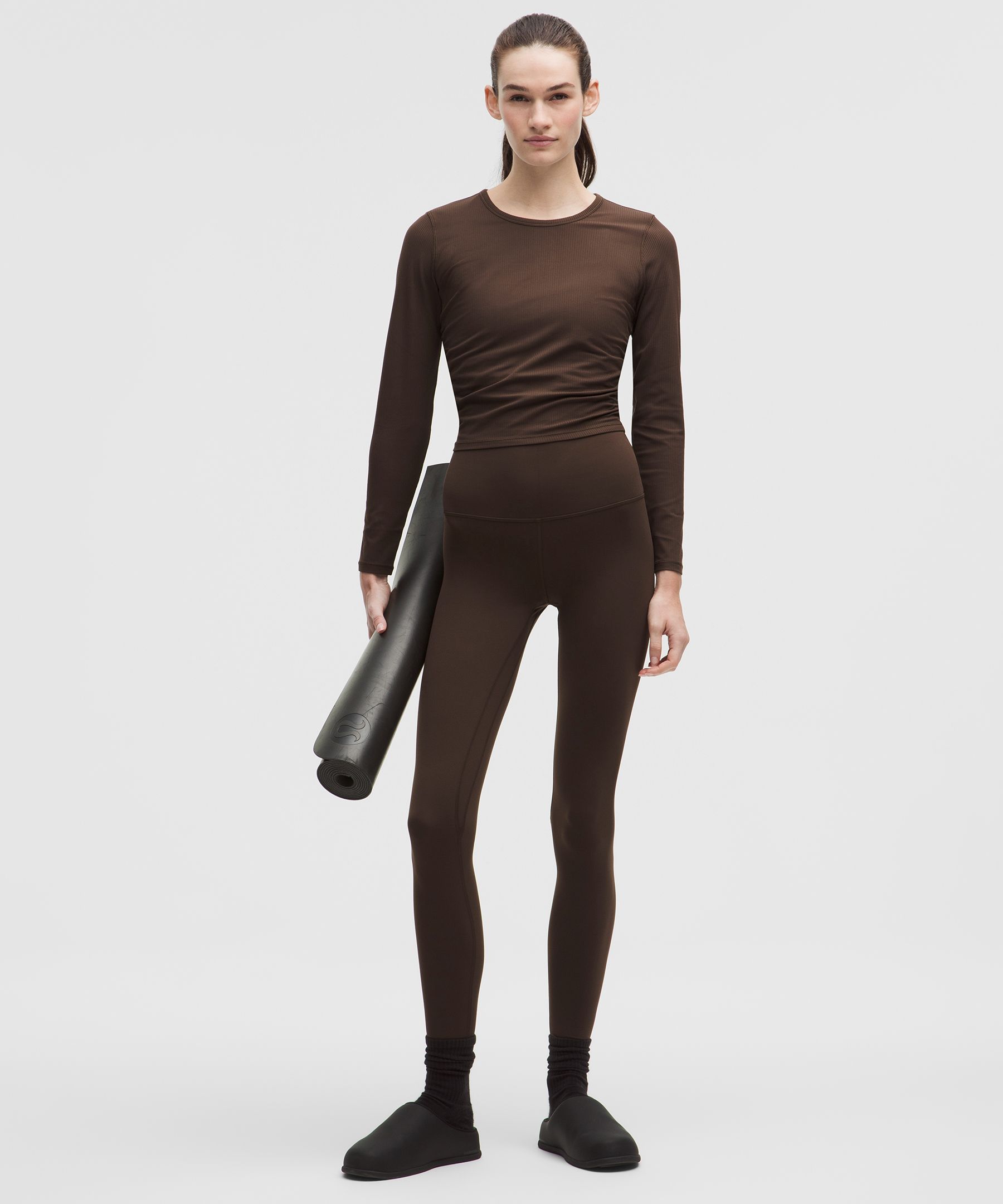 All It Takes リブNulu 長袖シャツ | ロングスリーブ | Lululemon JP