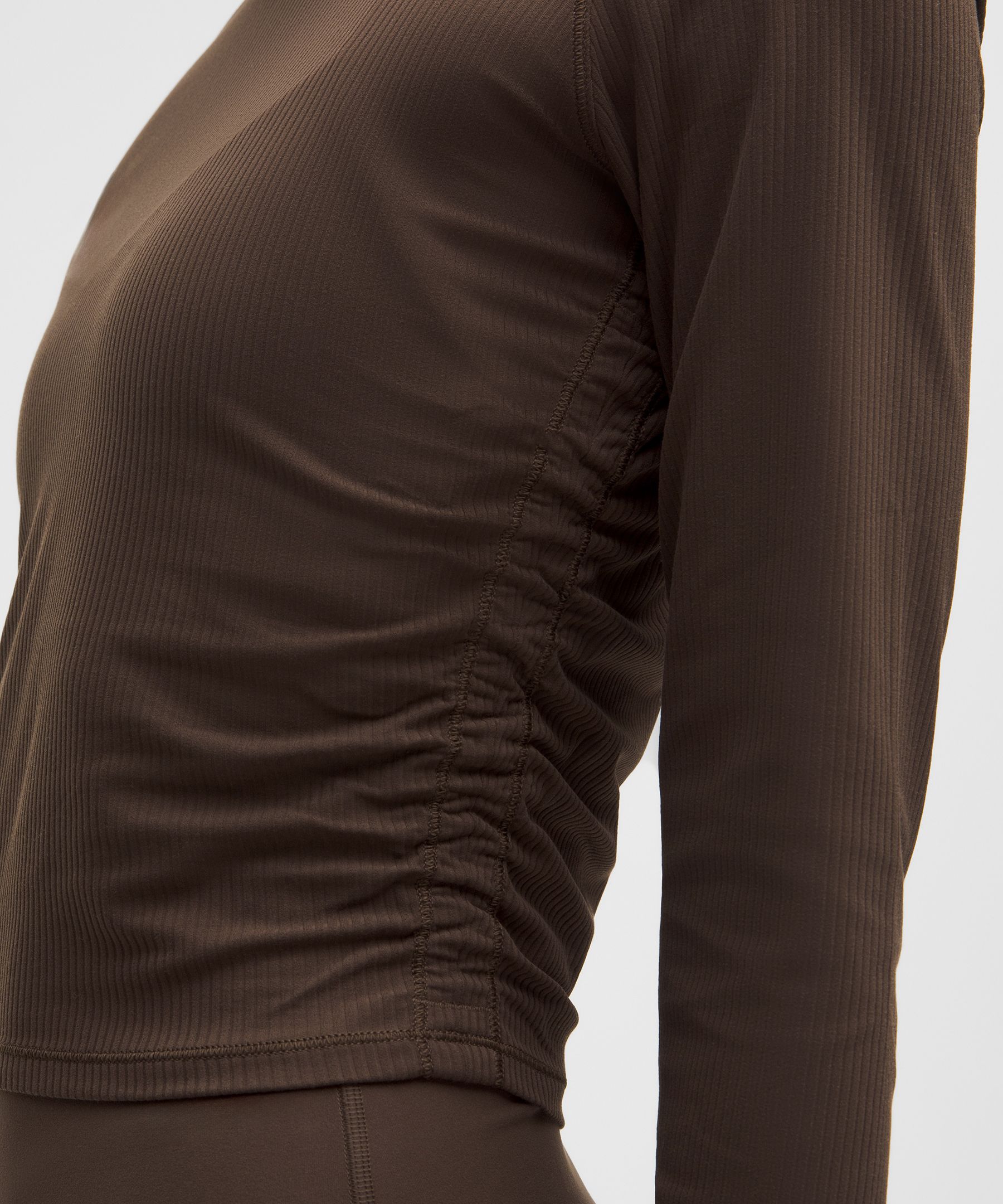 All It Takes リブNulu 長袖シャツ | ロングスリーブ | Lululemon JP