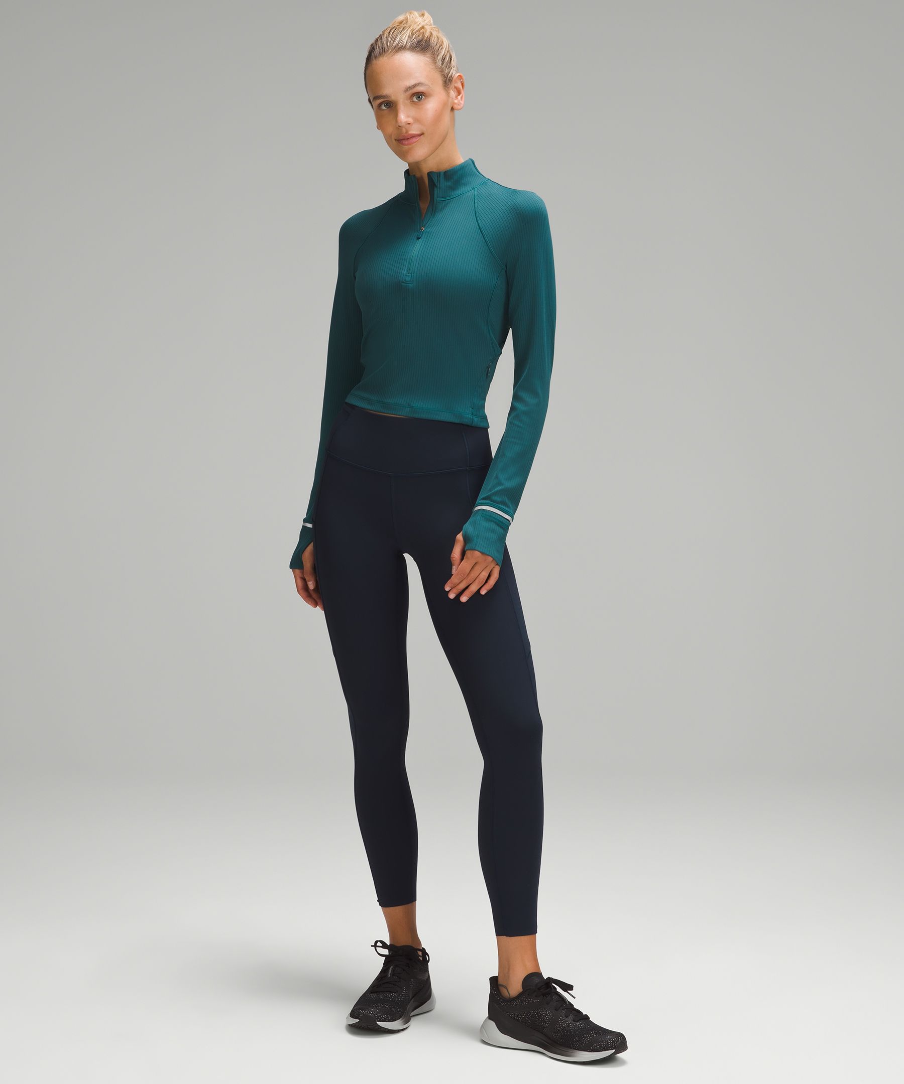 It's Rulu Run Cropped Half Zip … curated on LTK