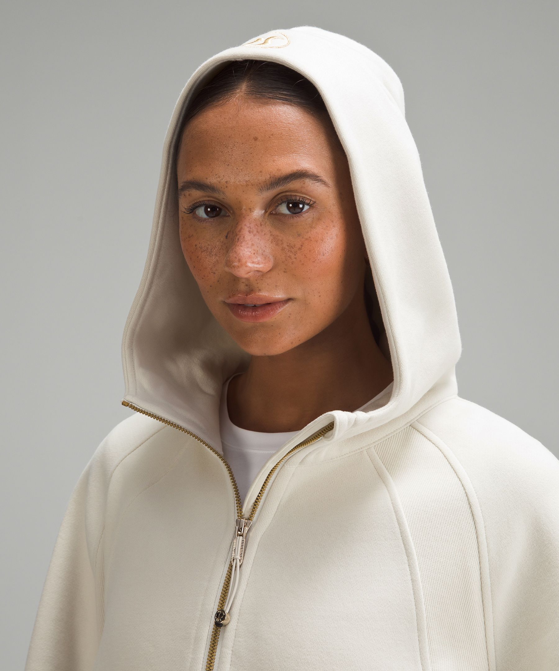 Scuba Oversized Half-Zip Hoodie *Gold Zip