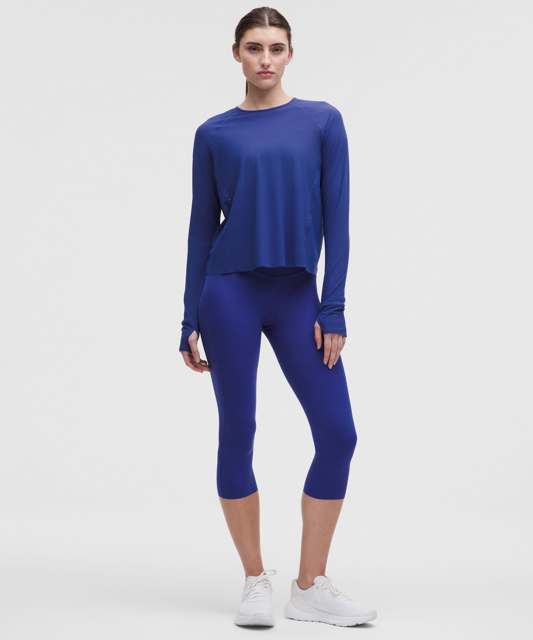 Women Long Sleeve Crewneck Split Party Jumpsuit - Power Day Sale