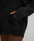 Scuba Oversized Fleece Funnel-Neck Half-Zip *Long