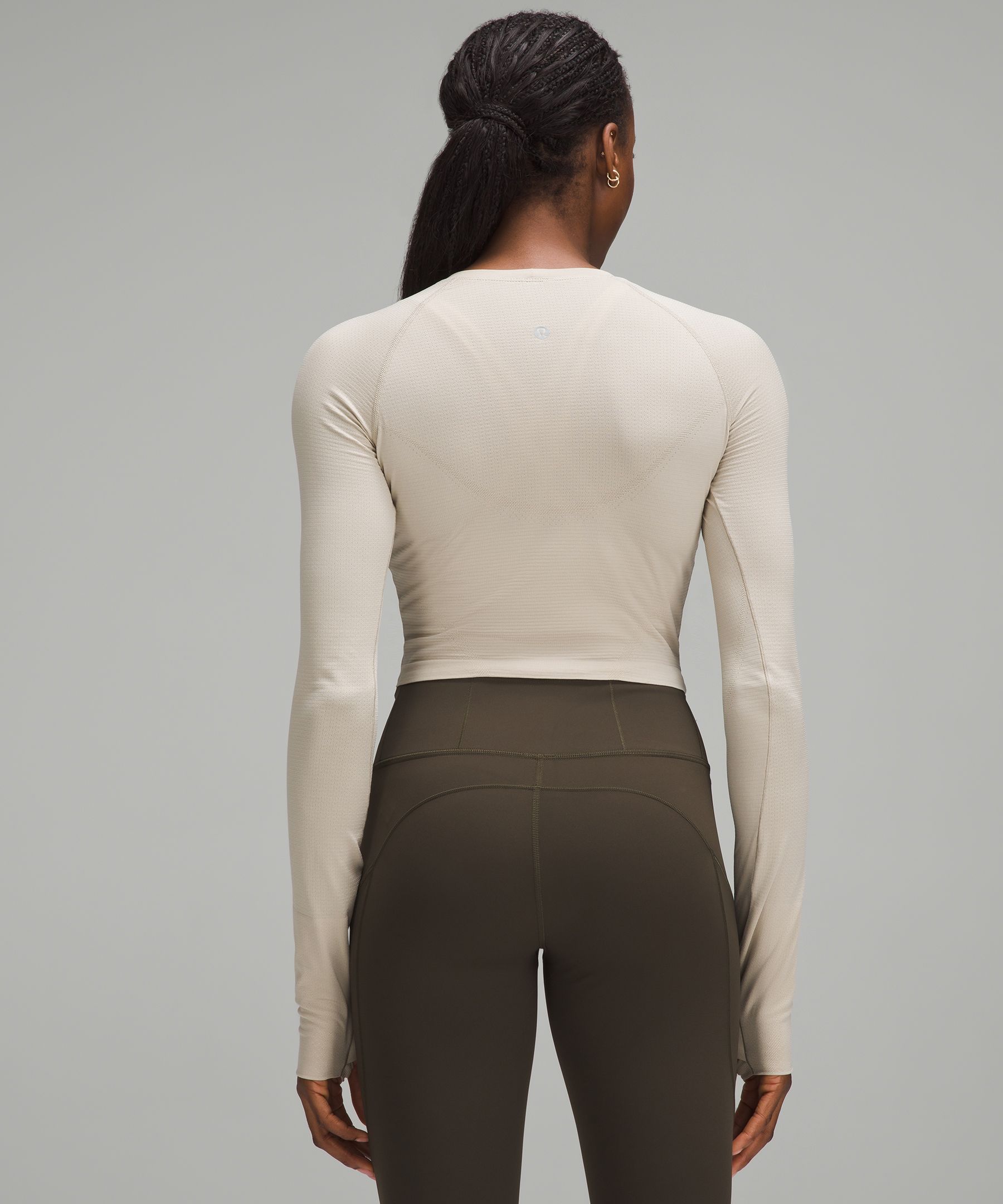 Swiftly Tech Cropped Long-Sleeve … curated on LTK