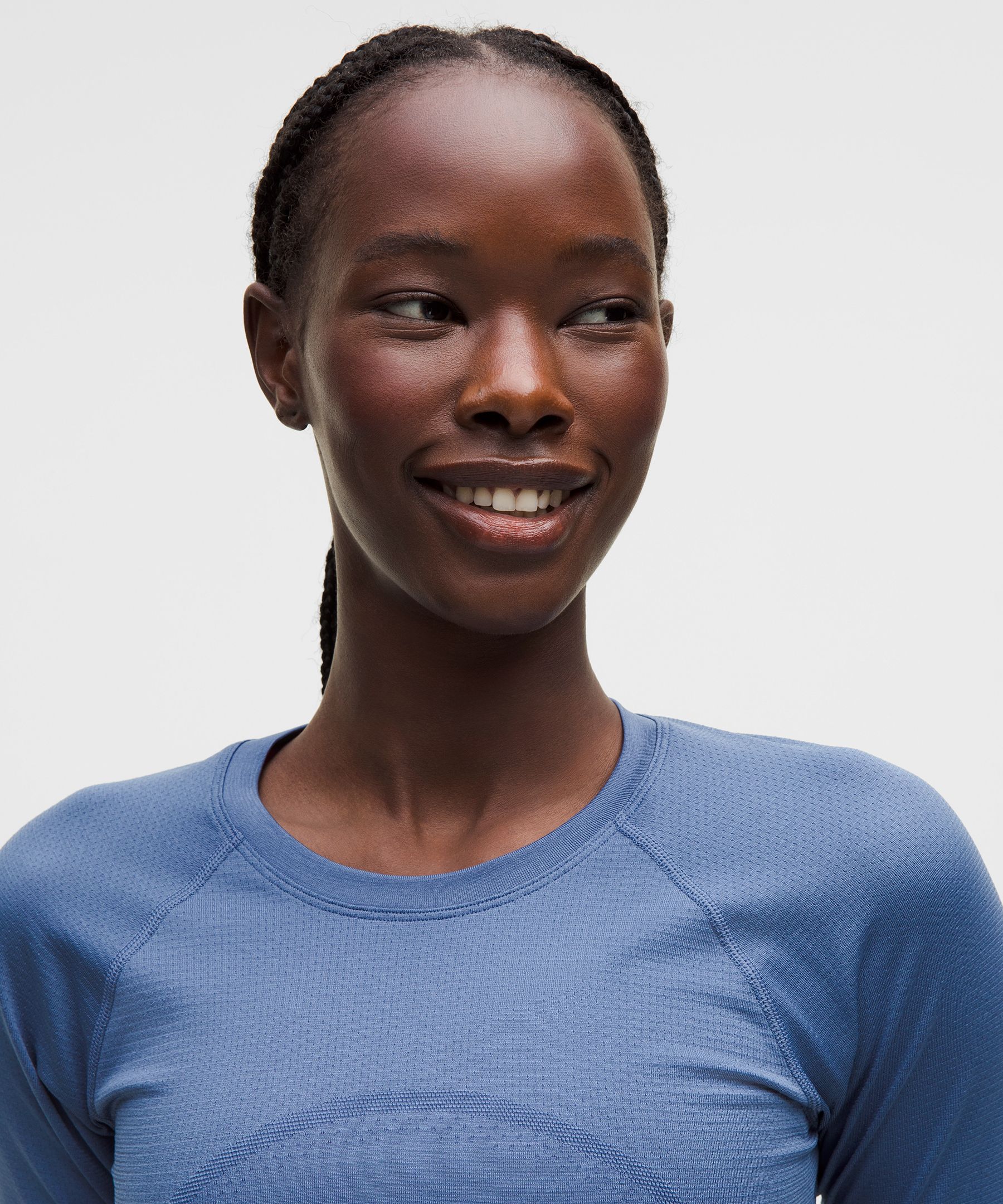 Lululemon Swiftly Tech Cropped Long-sleeve Shirt 2.0