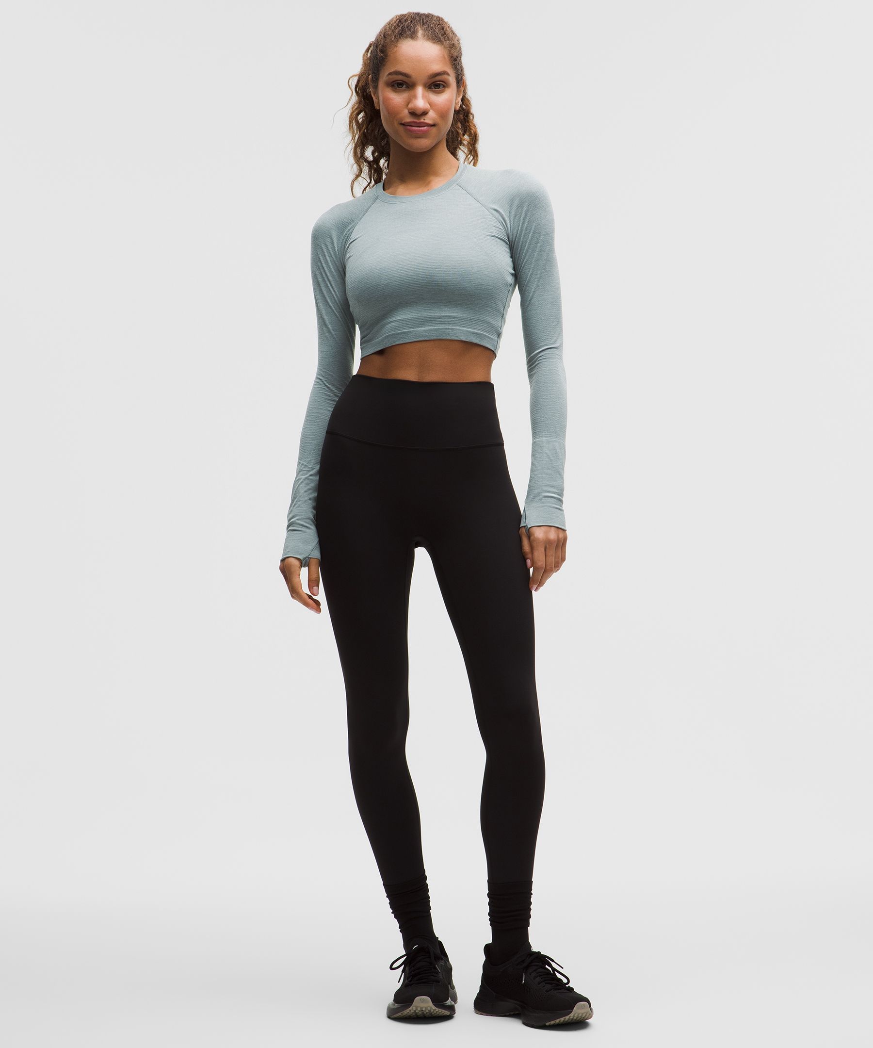 Swiftly Tech Cropped Long-Sleeve Shirt 2.0