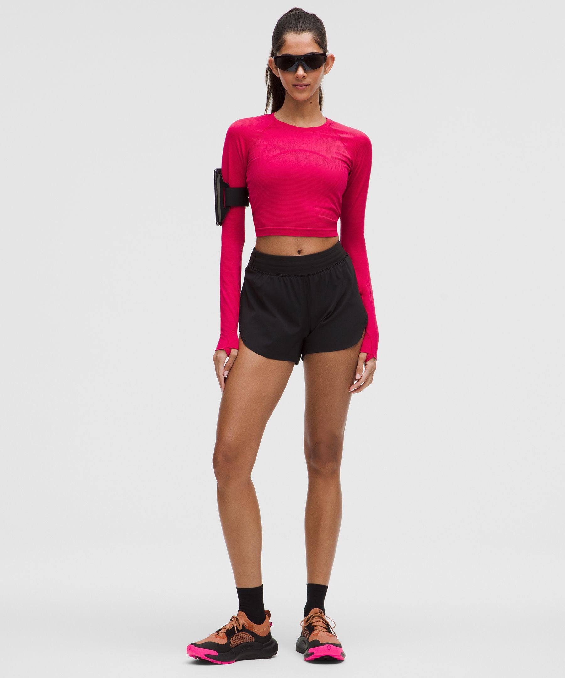 Lululemon Swiftly Tech Cropped Long-sleeve Shirt 2.0