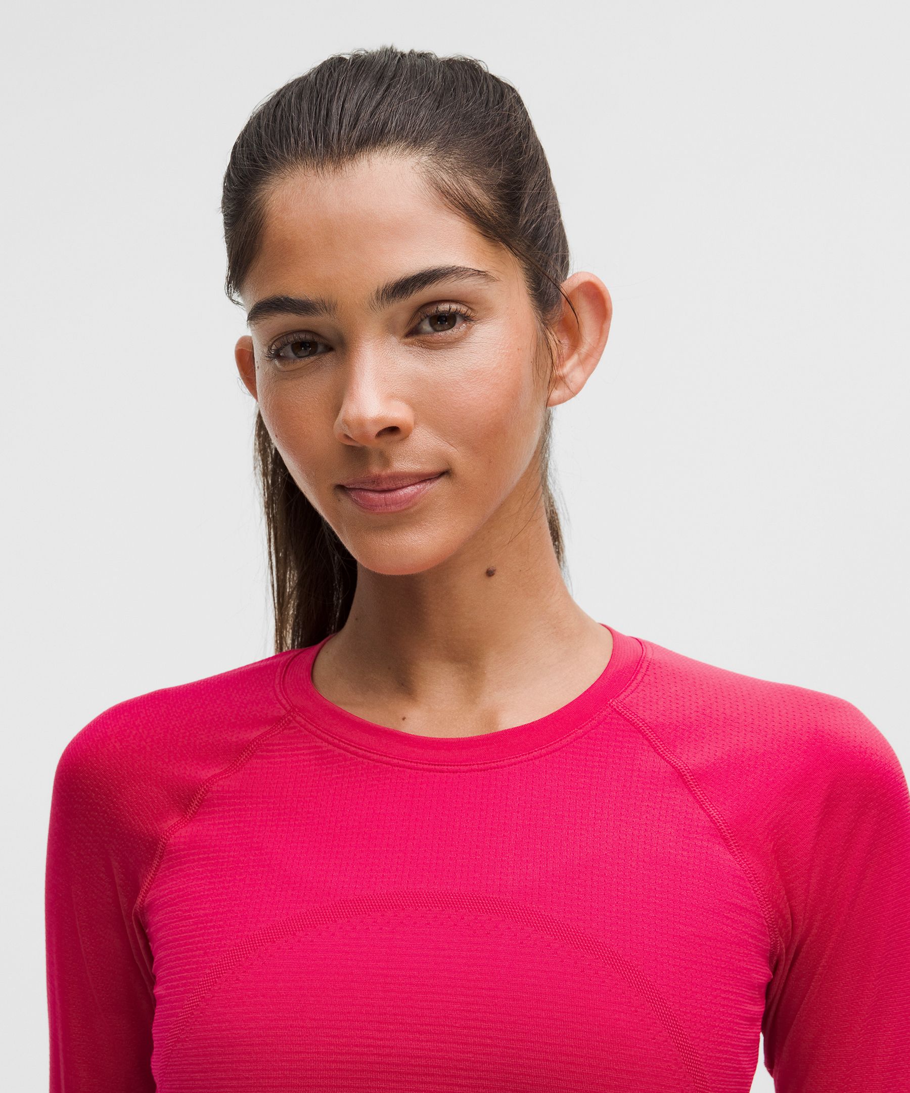 Lululemon Swiftly Tech Cropped Long-sleeve Shirt 2.0