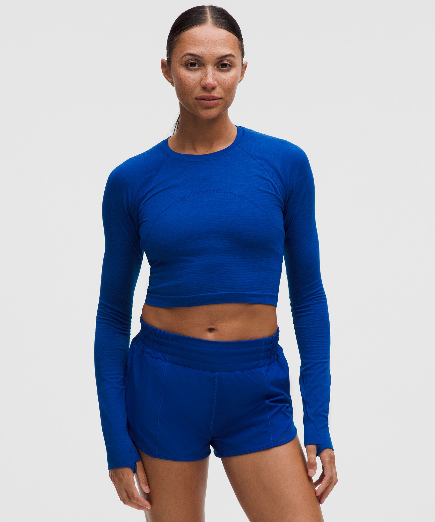 Swiftly Tech Cropped Long-Sleeve Shirt 2.0