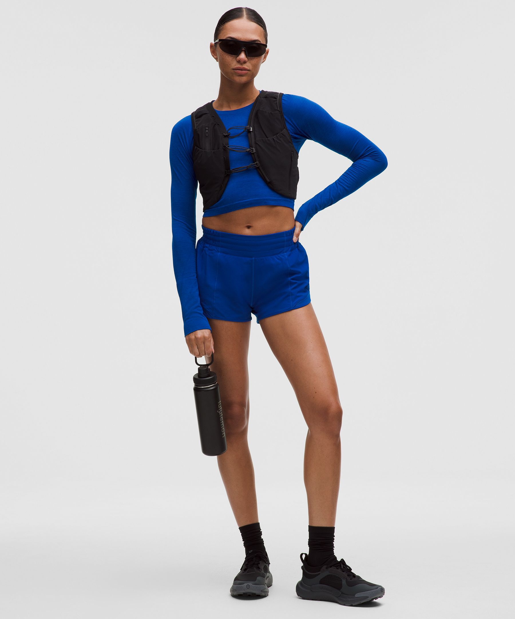 Swiftly Tech Cropped Long-Sleeve Shirt 2.0 thumbnail 2