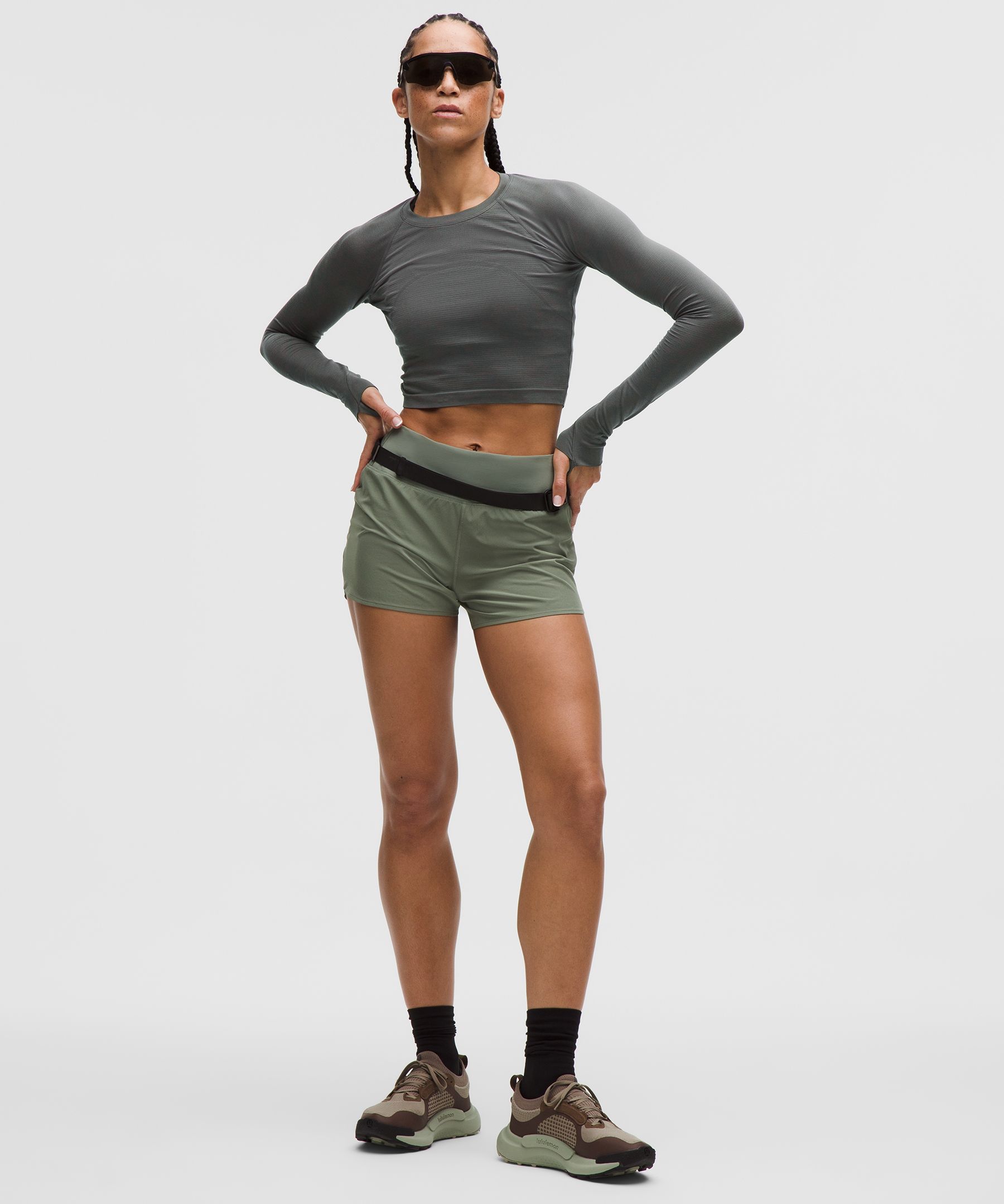 Swiftly Tech Cropped Long-Sleeve Shirt 2.0