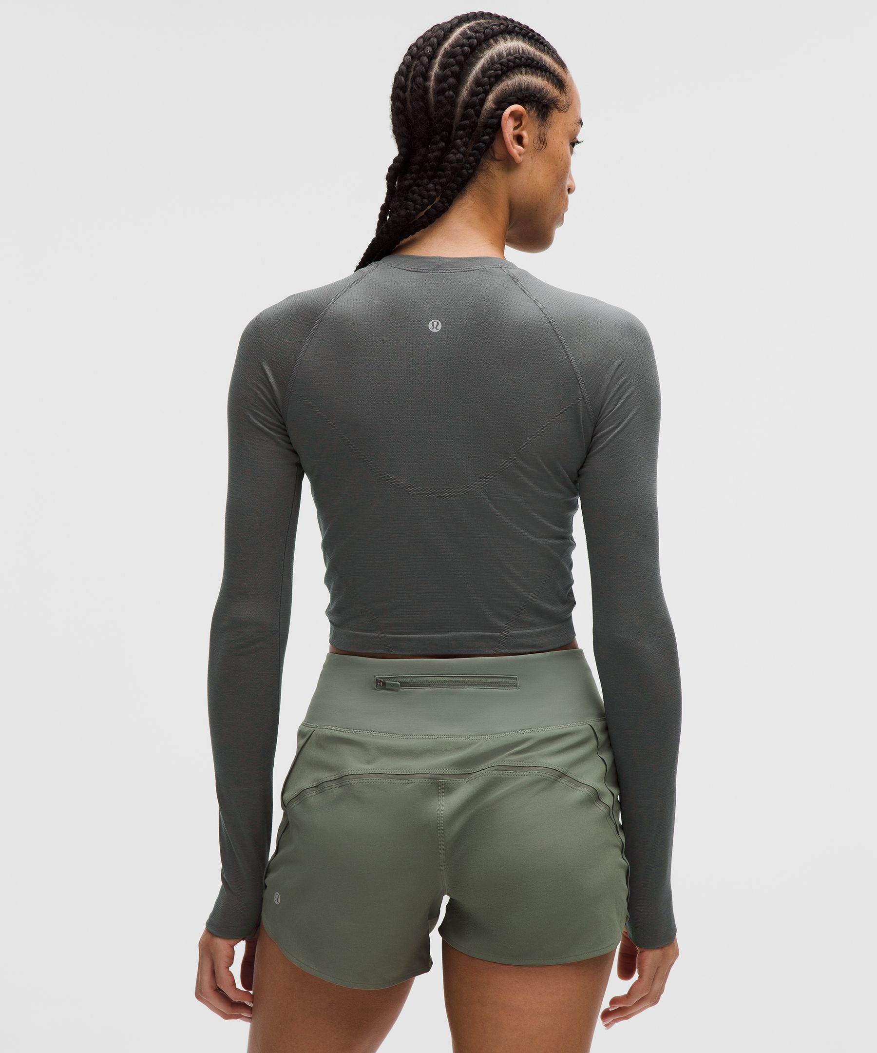 Swiftly Tech Cropped Long-Sleeve Shirt 2.0