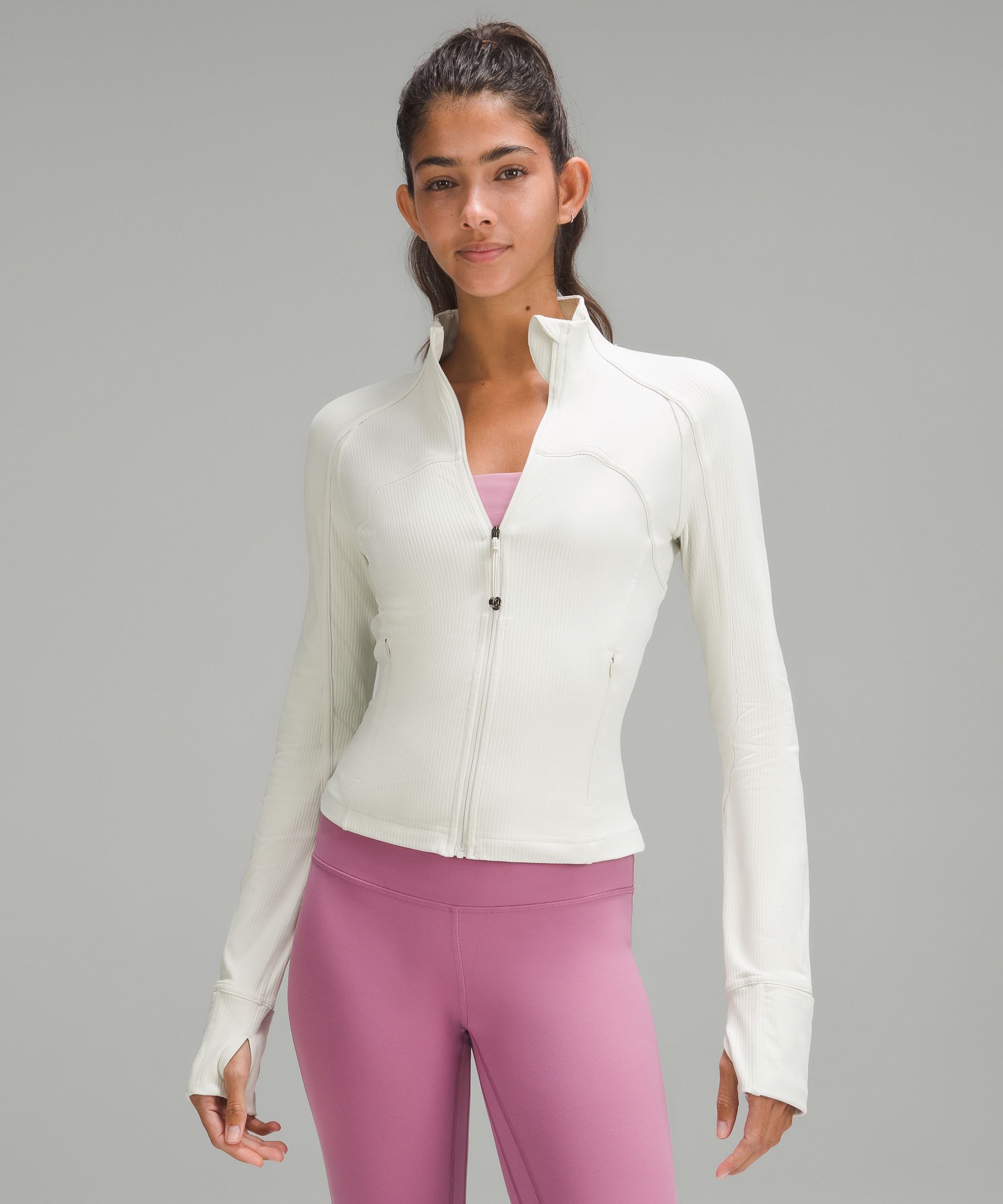 Cropped Define Jacket *Ribbed Nulu | Lululemon AU