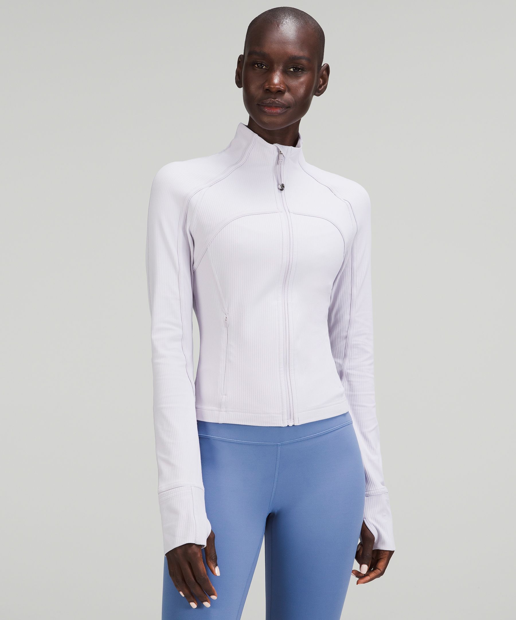 トップス トレーナー/スウェット Ribbed Nulu Cropped Define Jacket | Women's Hoodies & Sweatshirts 