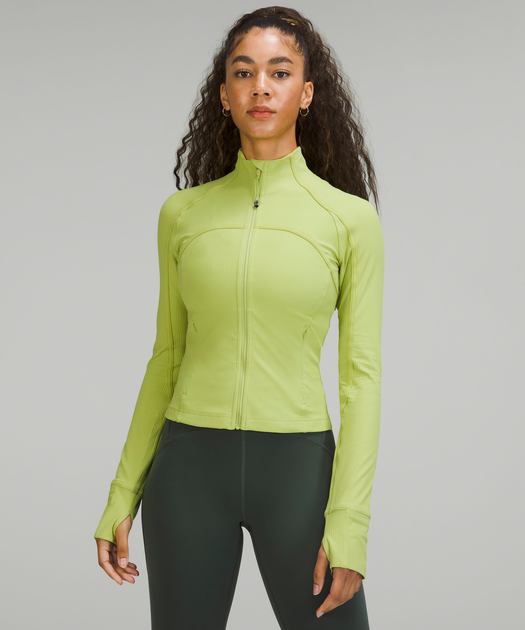 Lululemon Ribbed Nulu Cropped Define Jacket