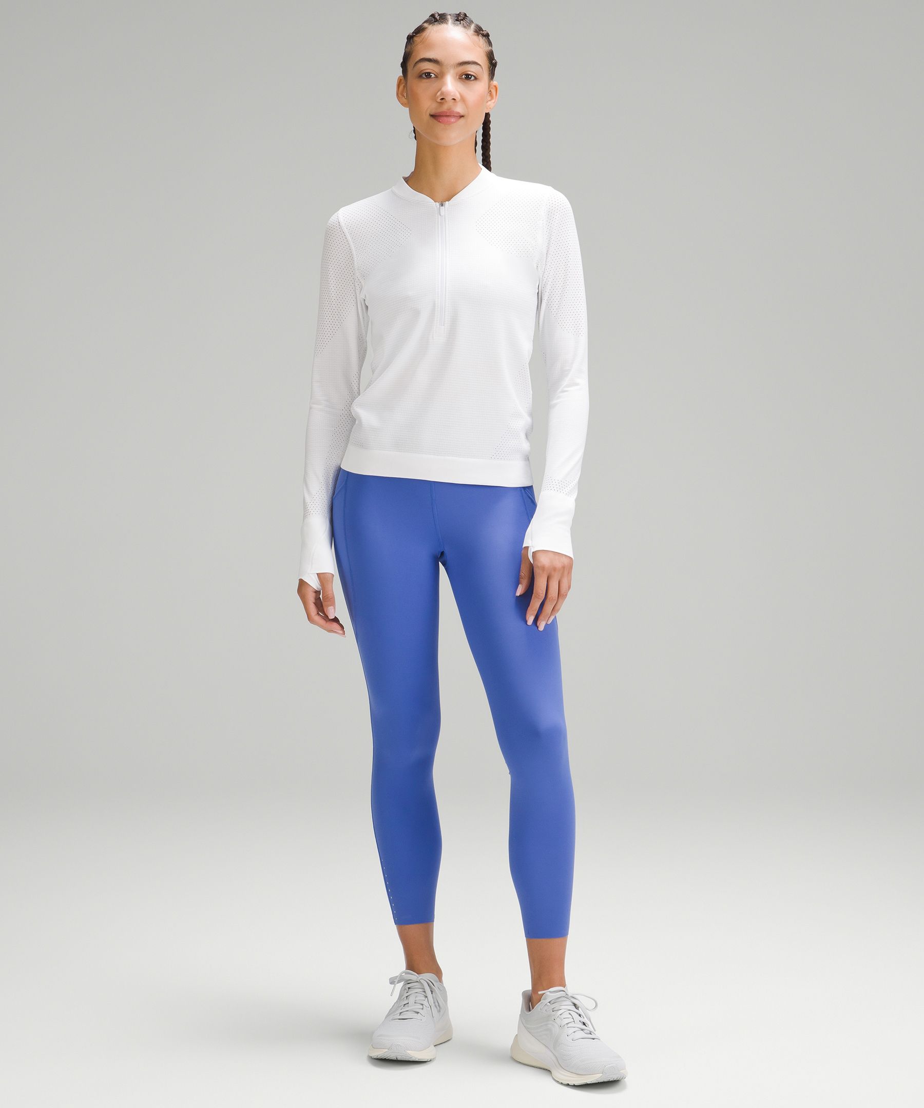 Lululemon athletica Swiftly Relaxed Half Zip Online Only, Women's Long  Sleeve Shirts