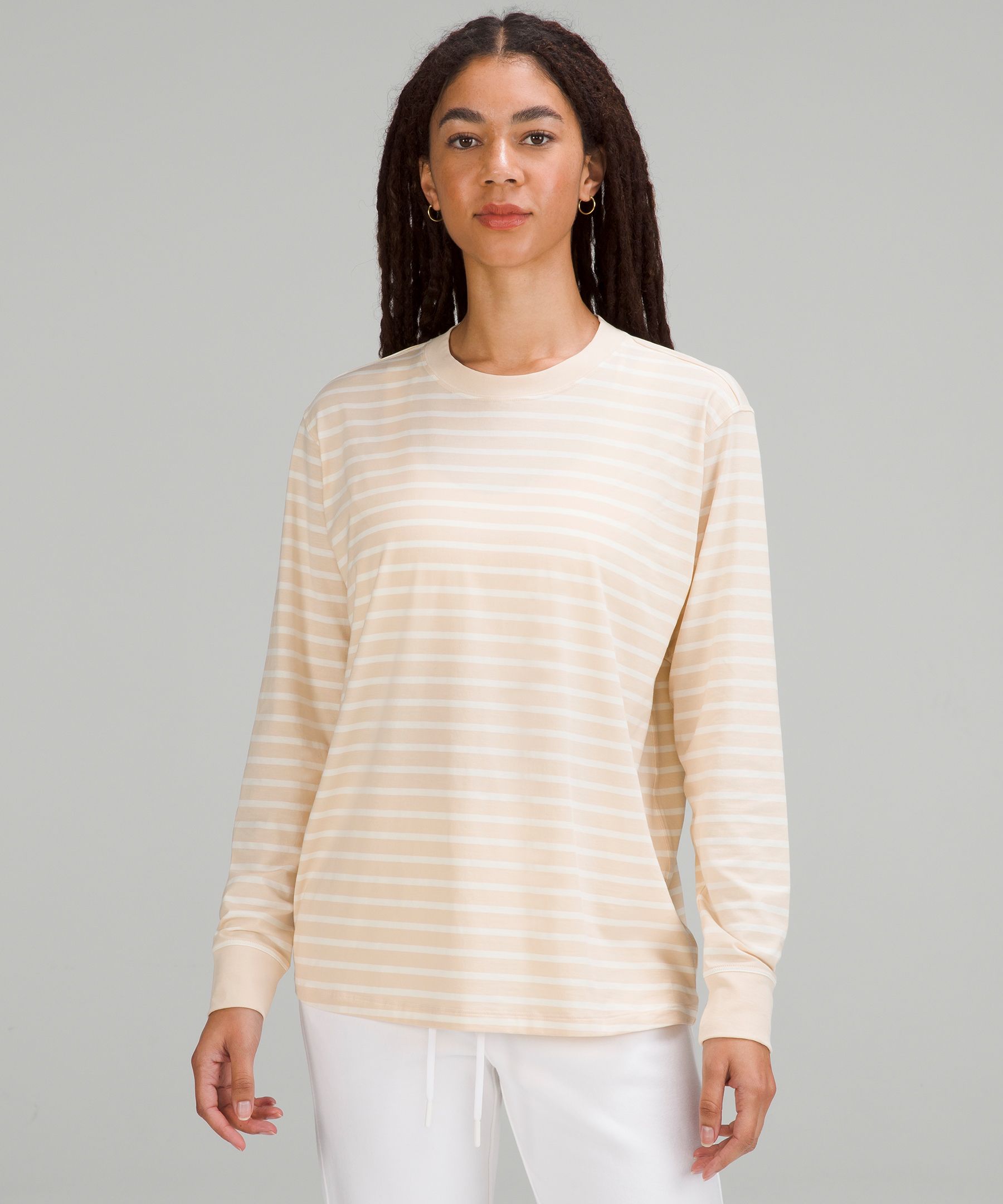 Lululemon All Yours Long Sleeve Shirt In Pink Lychee