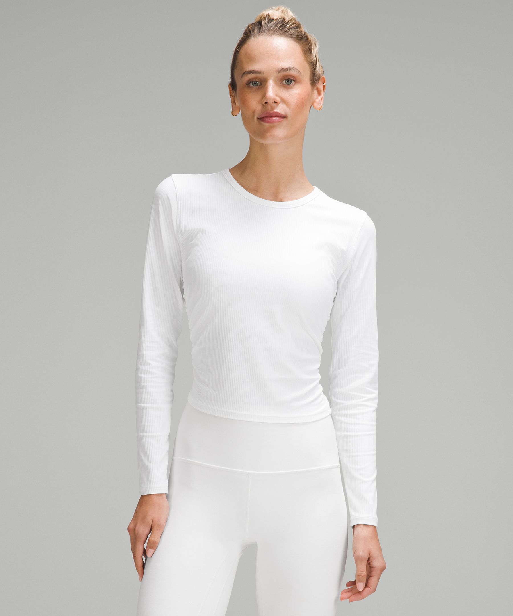 All It Takes Ribbed Nulu Long-Sleeve Shirt | Women's Long Sleeve Shirts ...