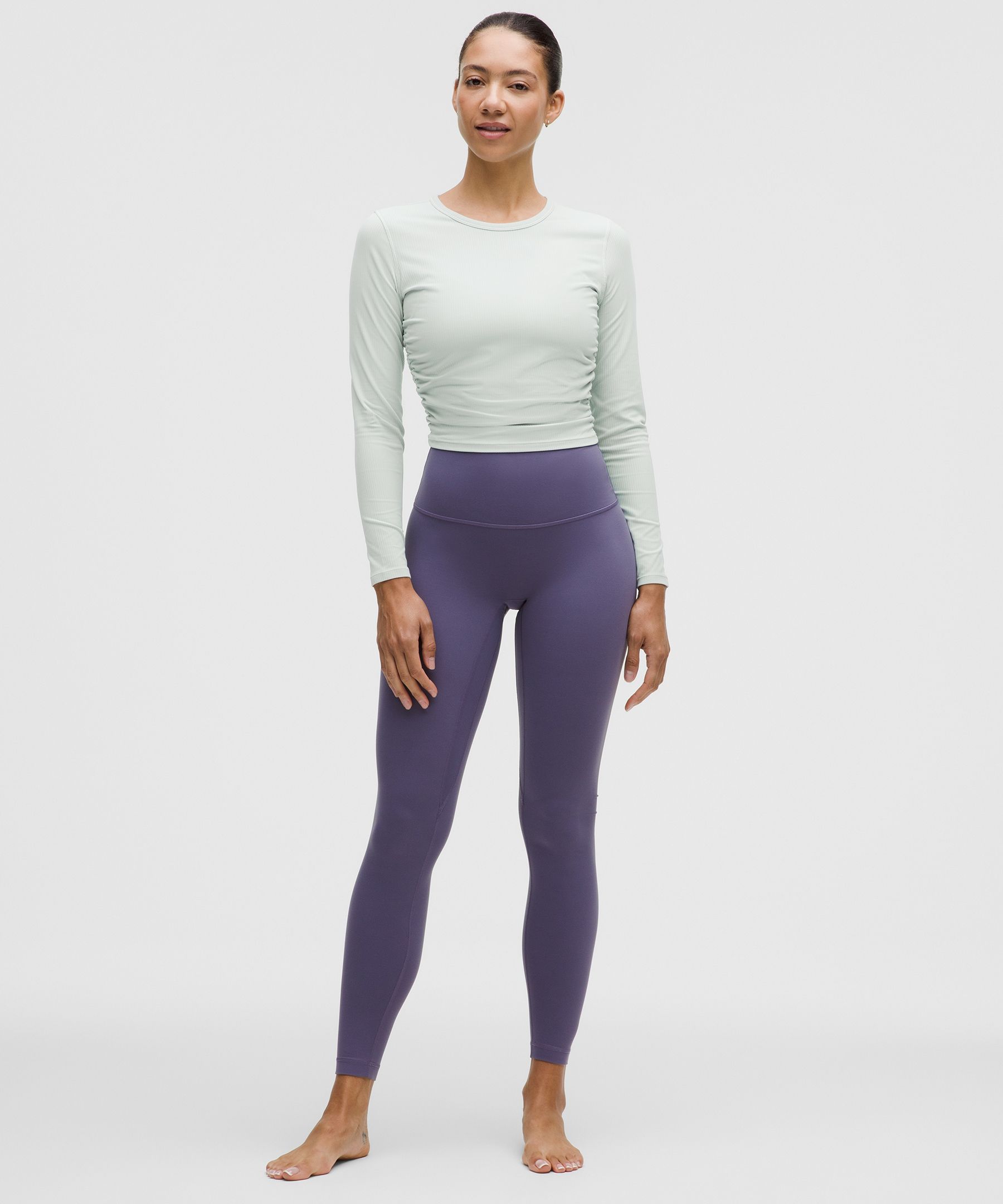 All It Takes リブNulu 長袖シャツ | ロングスリーブ | Lululemon JP