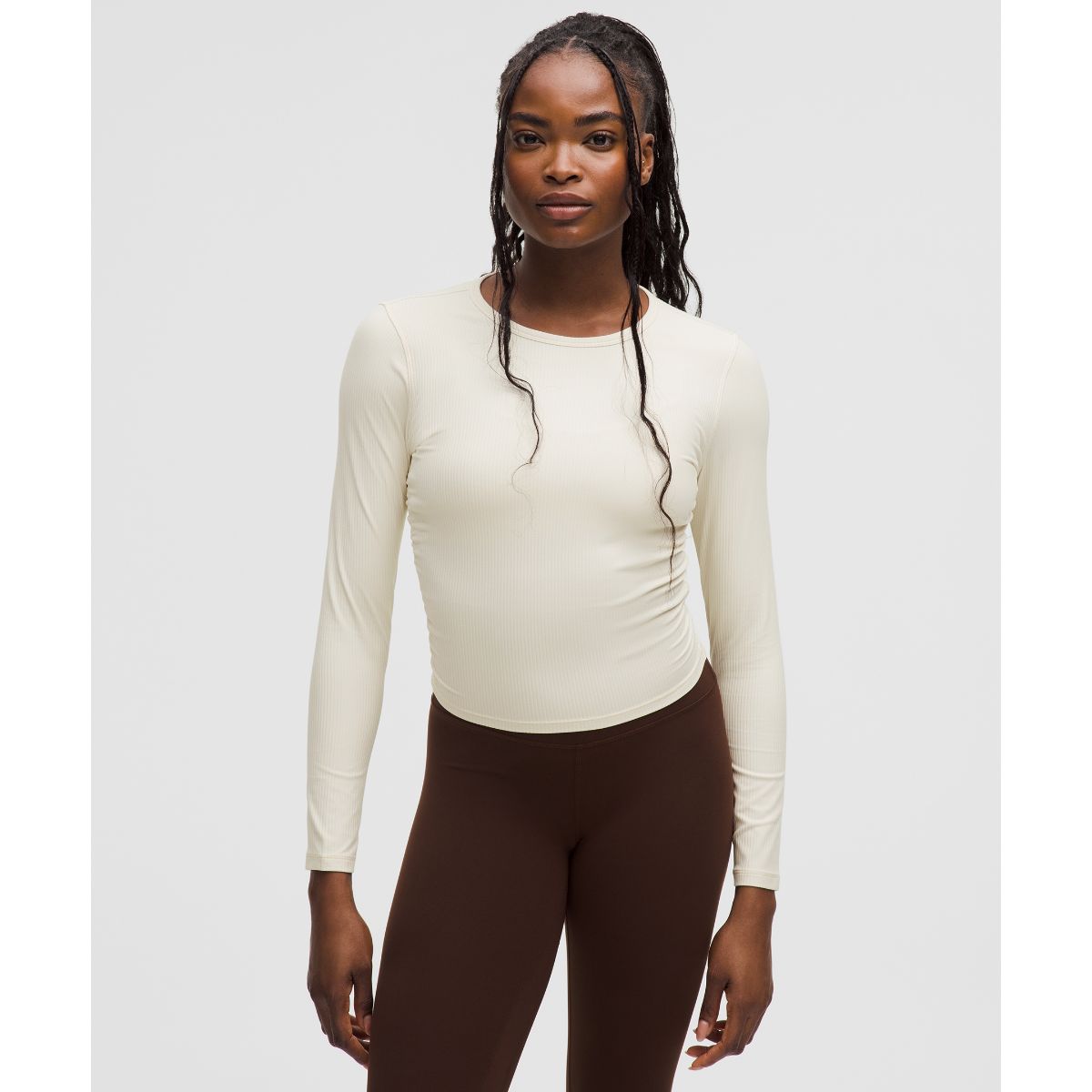 All It Takes Ribbed Nulu Long-Sleeve Shirt