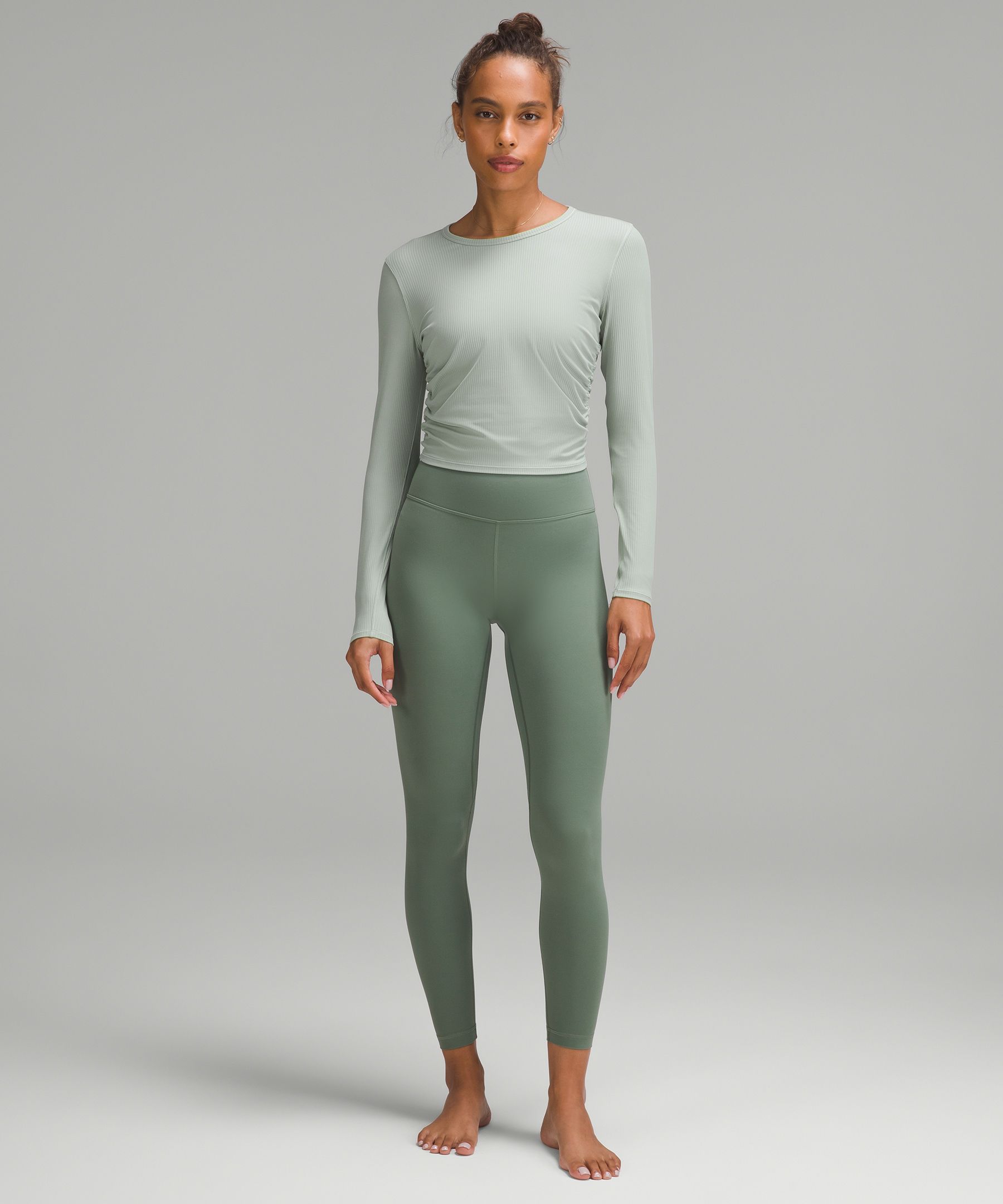 All It Takes Ribbed Nulu Long-Sleeve Shirt | Women's Long Sleeve