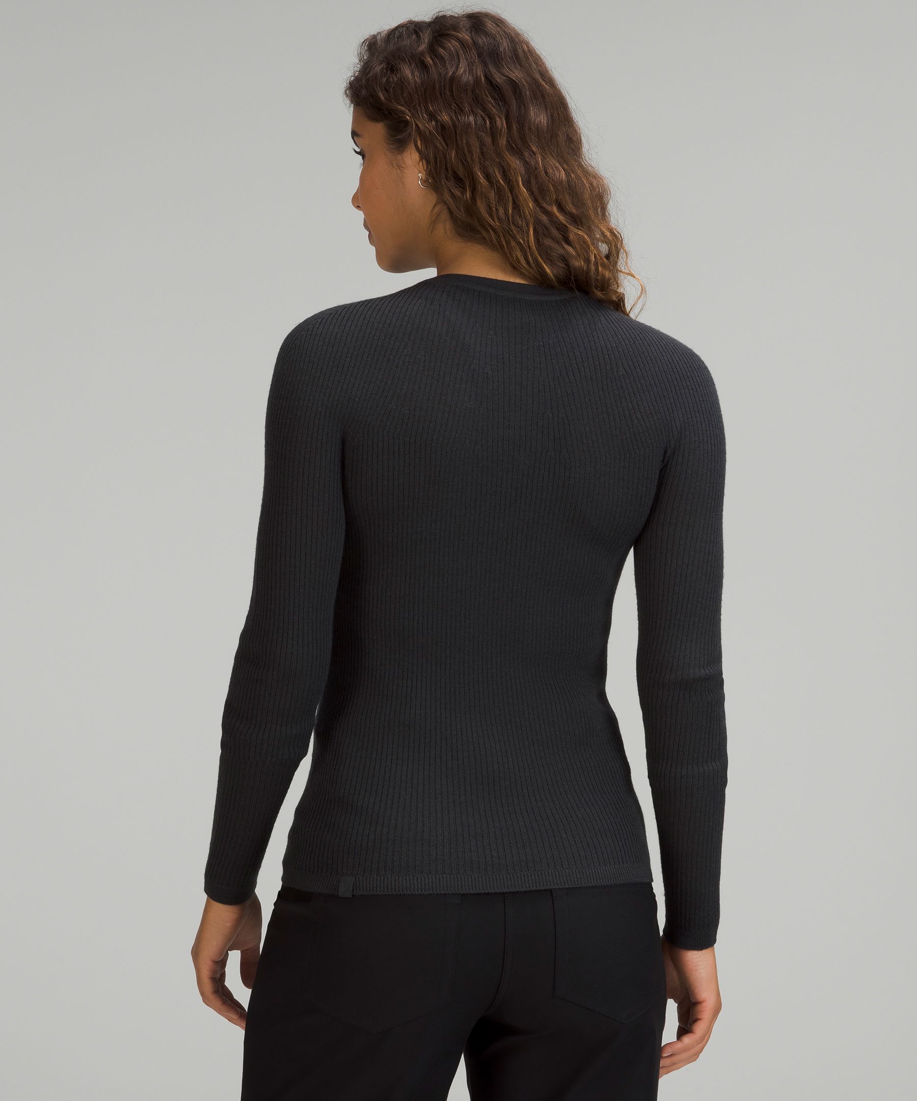 Merino Wool Long Sleeve Light Sweater Lululemon UK