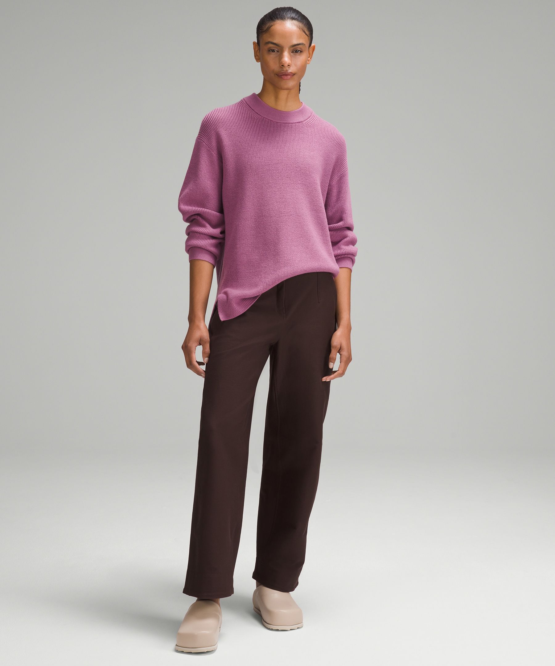 Lululemon Women's Size 8 Gray Solid Sweater - ShopperBoard