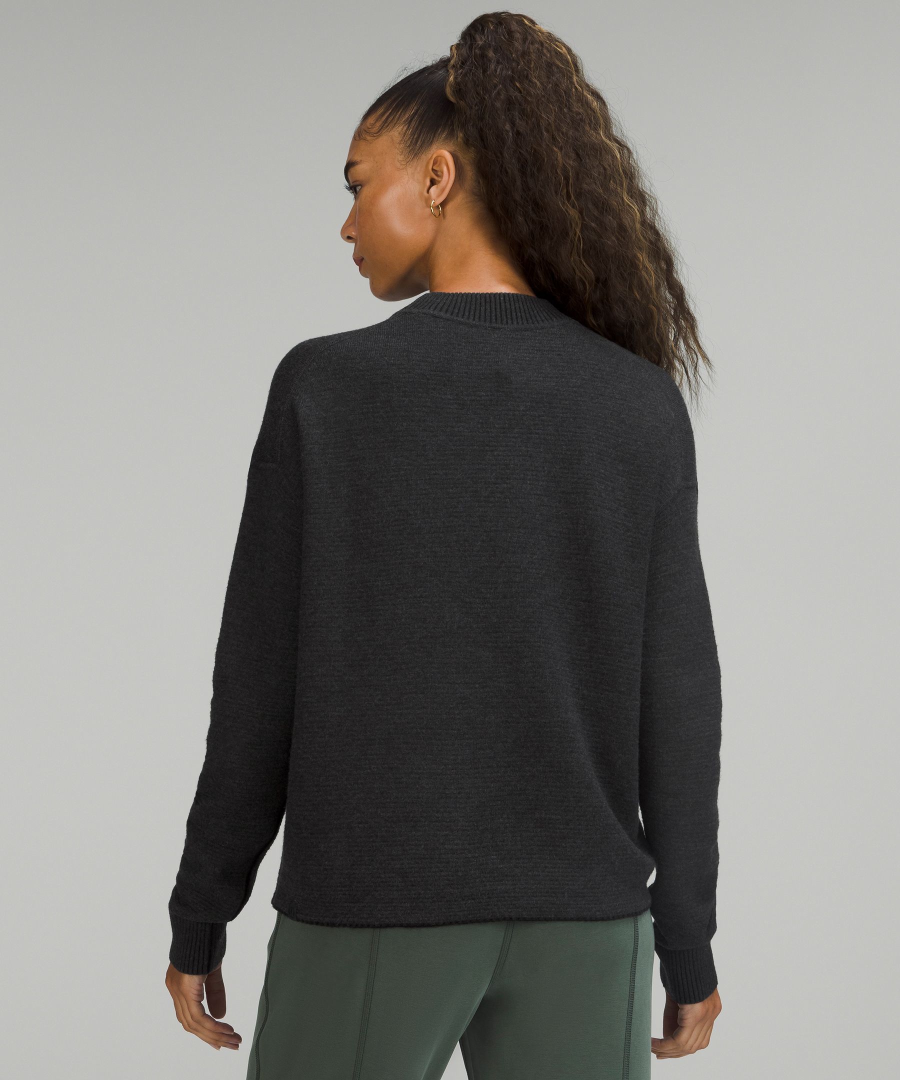 Reversible Double-Knit Crew Neck Sweater | Lululemon FR