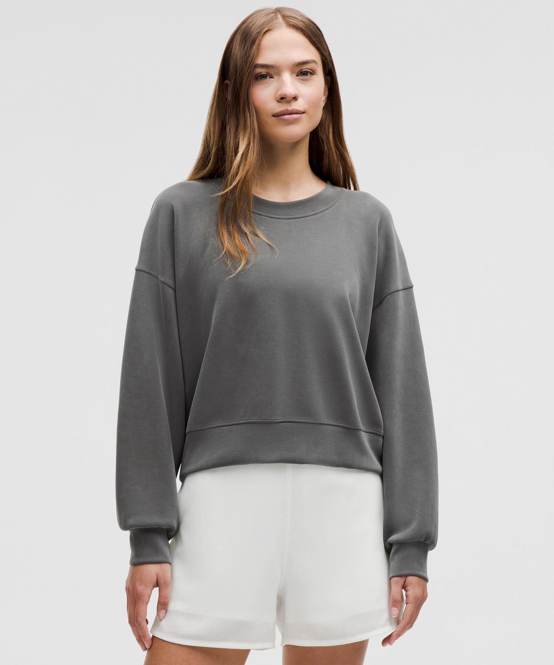 Softstreme Perfectly Oversized Cropped Crew