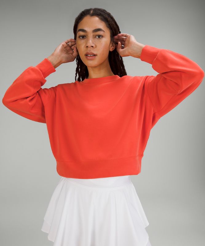 Pull Perfectly Oversized court à col rond *Softstreme