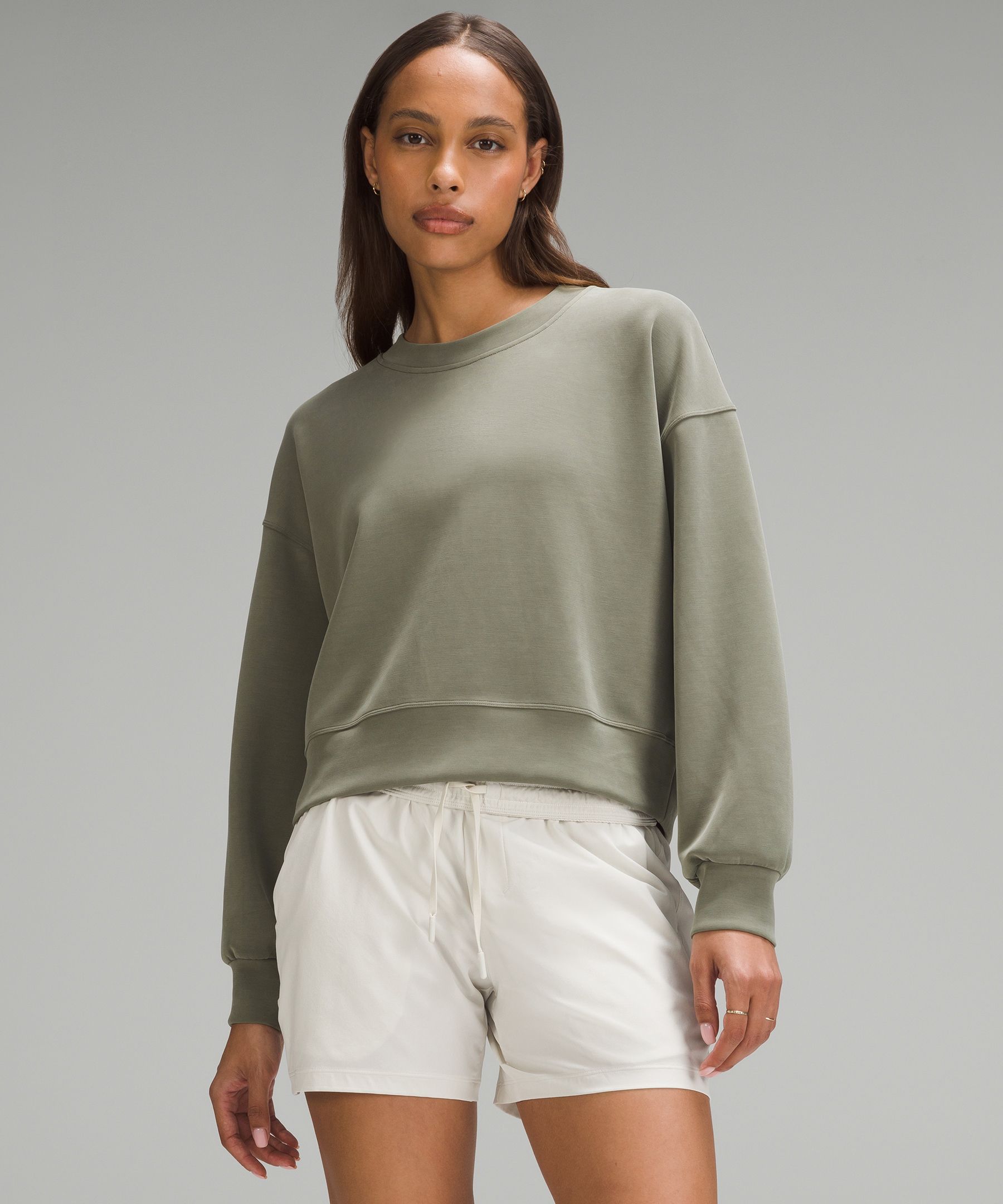 Softstreme Perfectly Oversized Cropped Crew lululemon SG