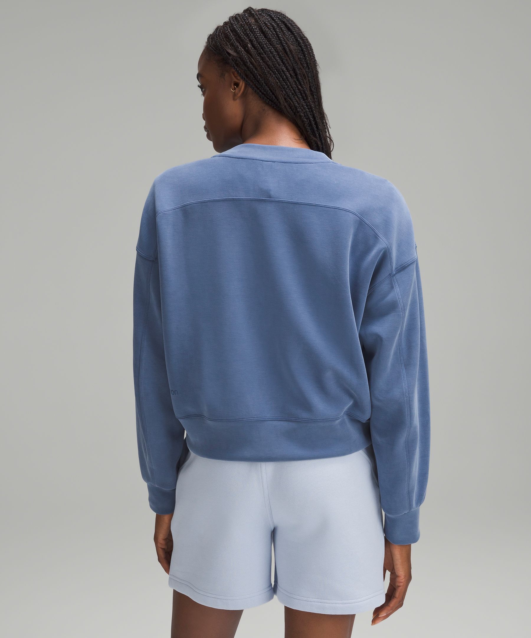 Softstreme Perfectly Oversized Cropped Crew | Women's Hoodies u0026 Sweatshirts  | lululemon