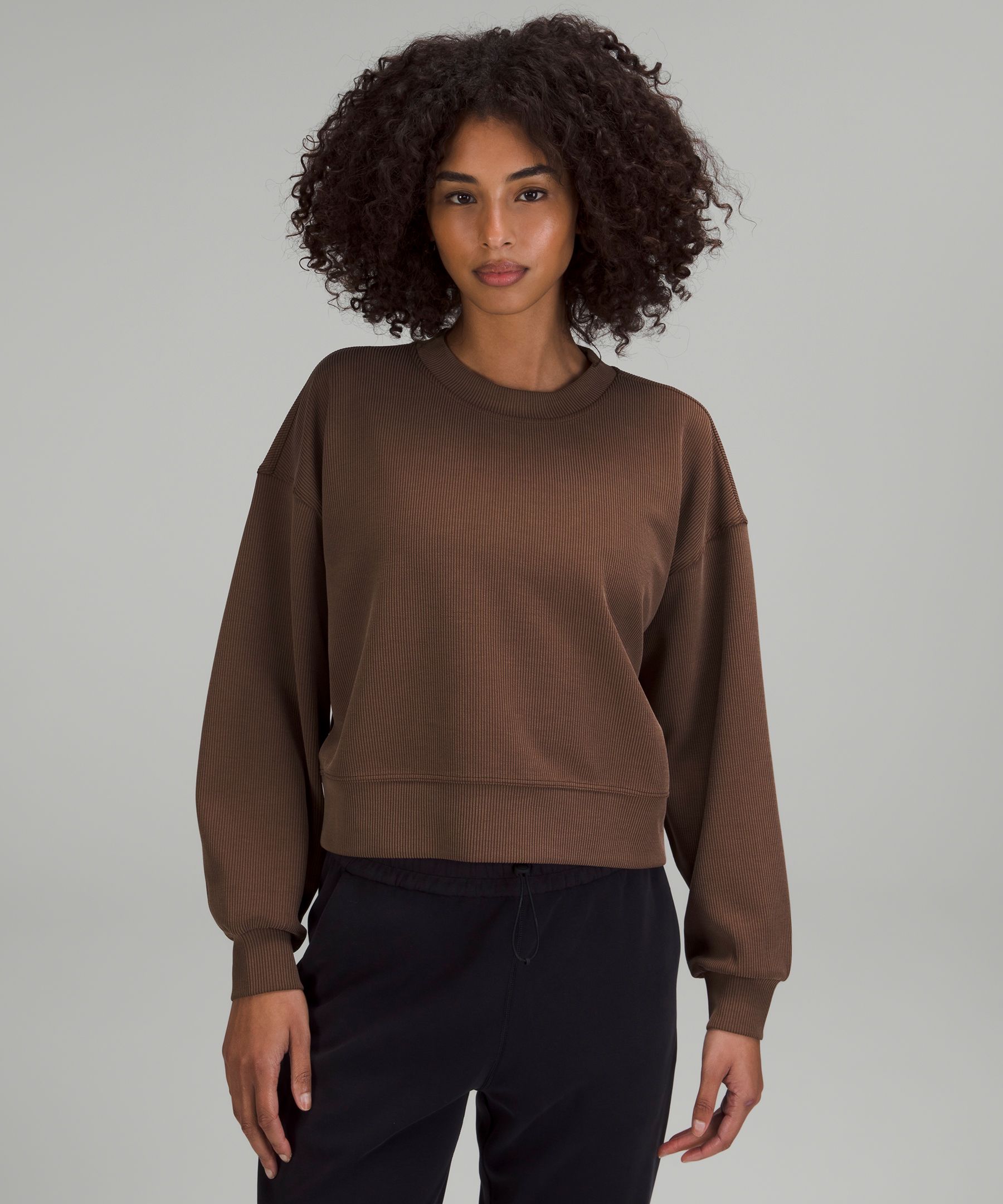 Softstreme Perfectly Oversized Cropped Crew