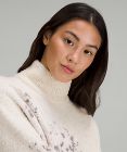 Ombre Knit Textured Turtleneck