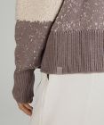 Ombre Knit Textured Turtleneck