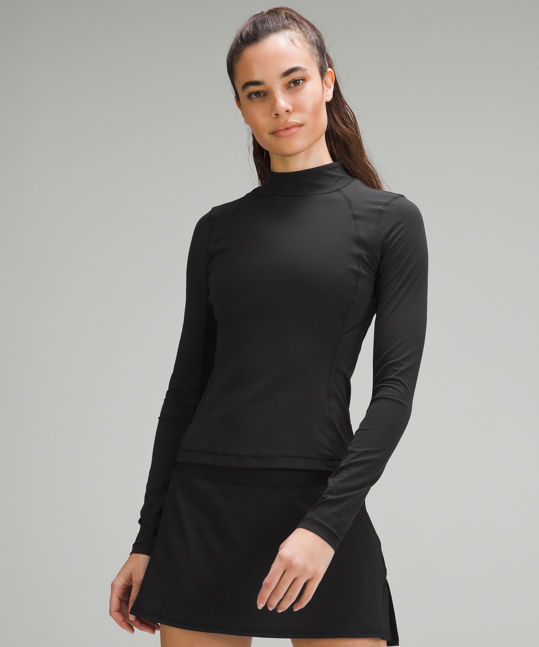 Lululemon Nulux Mockneck Long-Sleeve Shirt