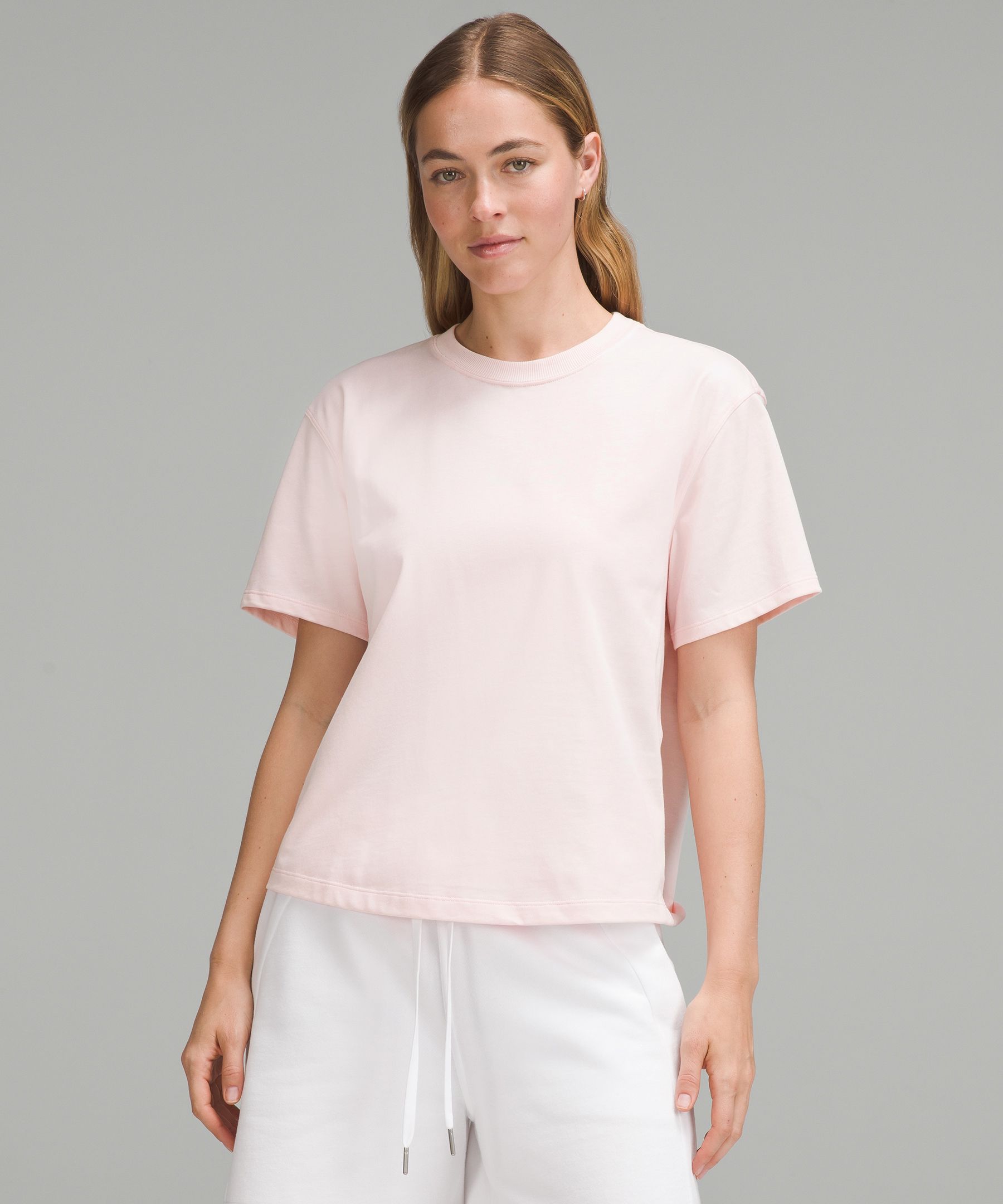 Relaxed-Fit Cotton Jersey T-Shirt | Women's Short Sleeve Shirts & Tee's