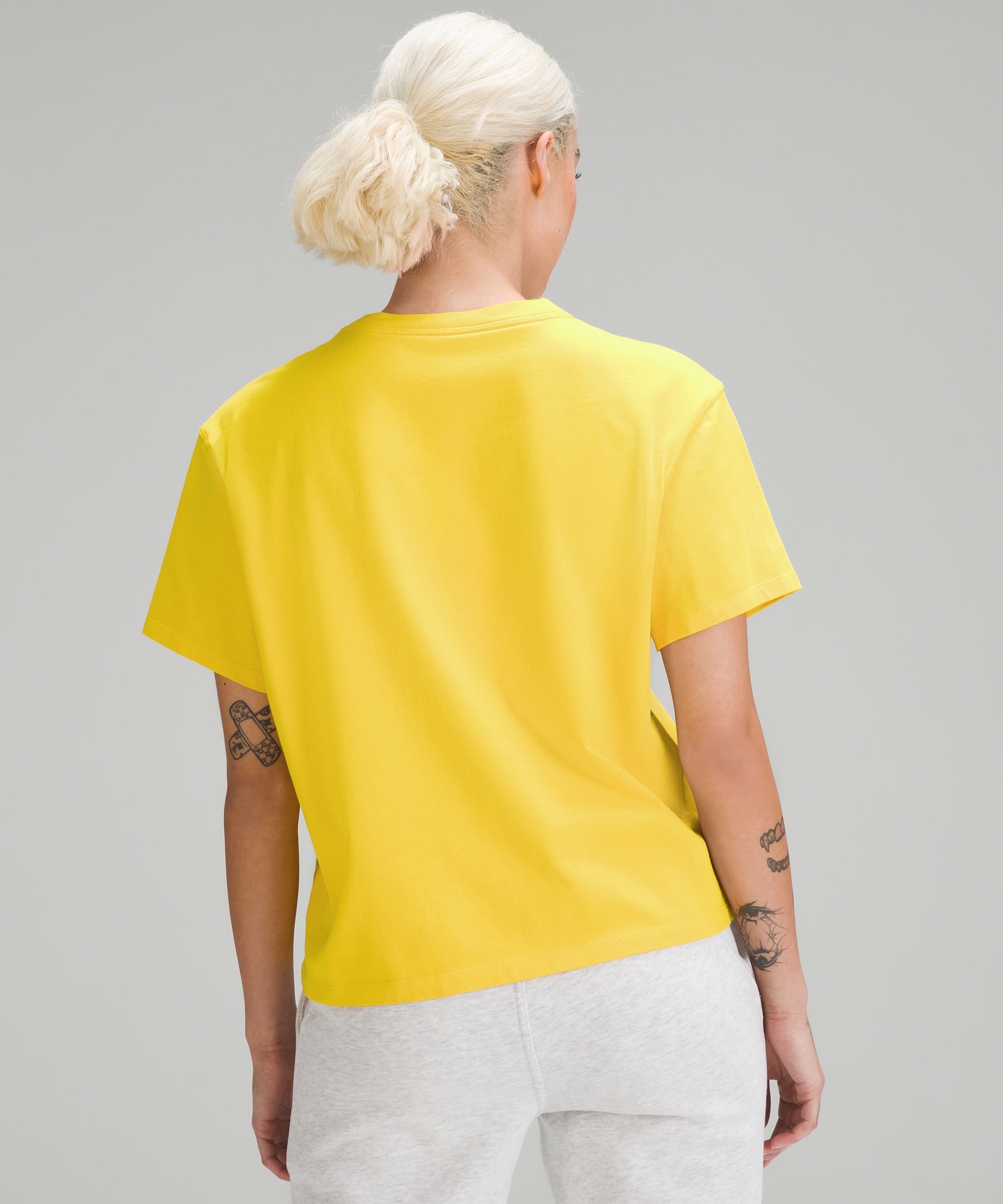 Lululemon Relaxed-fit Cotton Jersey T-shirt