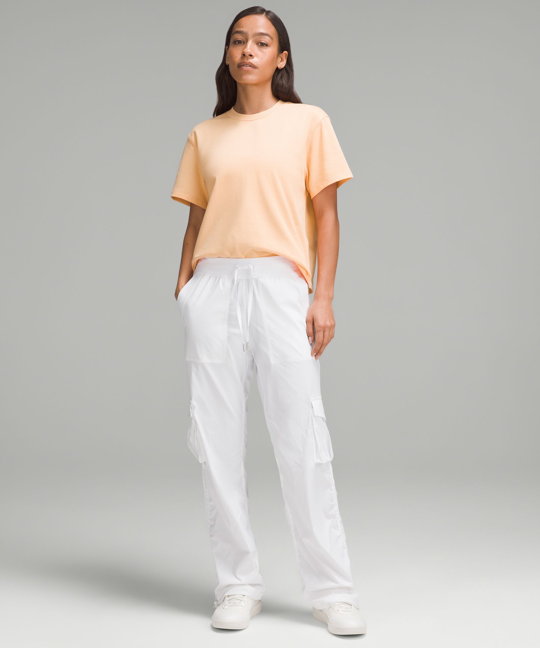 Relaxed-Fit Cotton Jersey T-Shirt | Women's Short Sleeve Shirts & Tee's