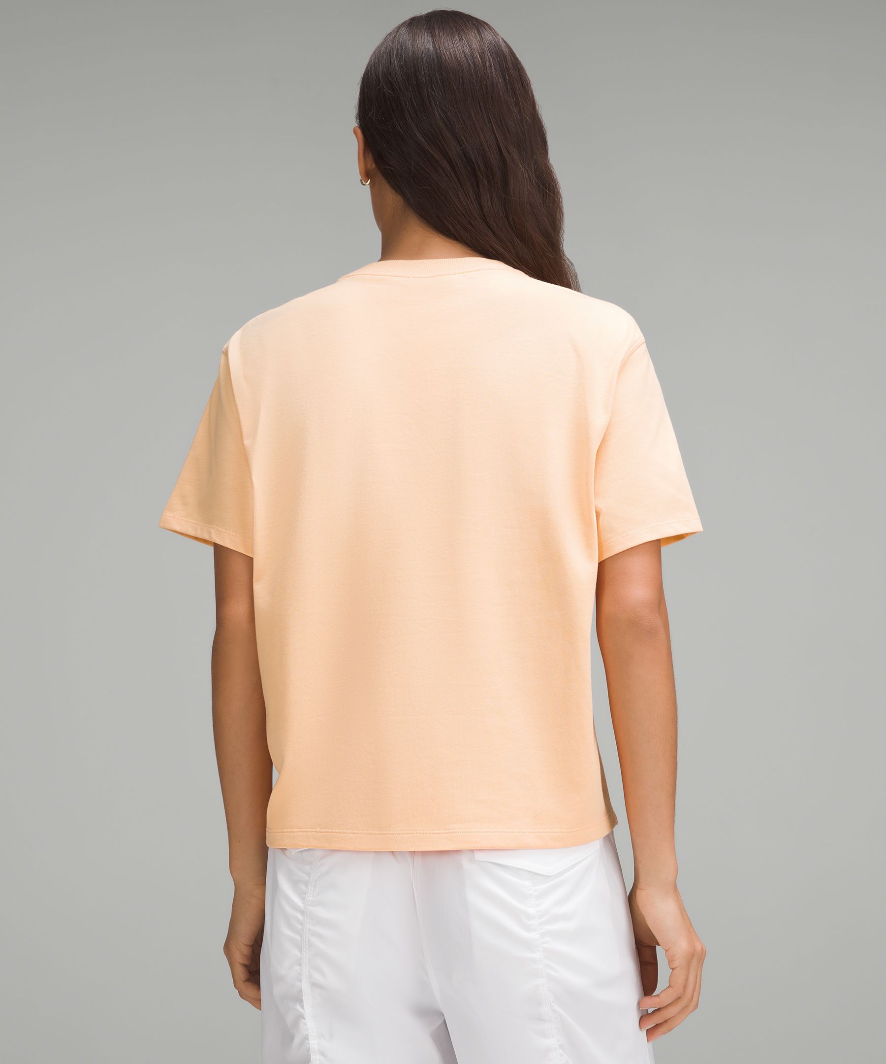 Relaxed-Fit Cotton Jersey T-Shirt | Women's Short Sleeve Shirts & Tee's