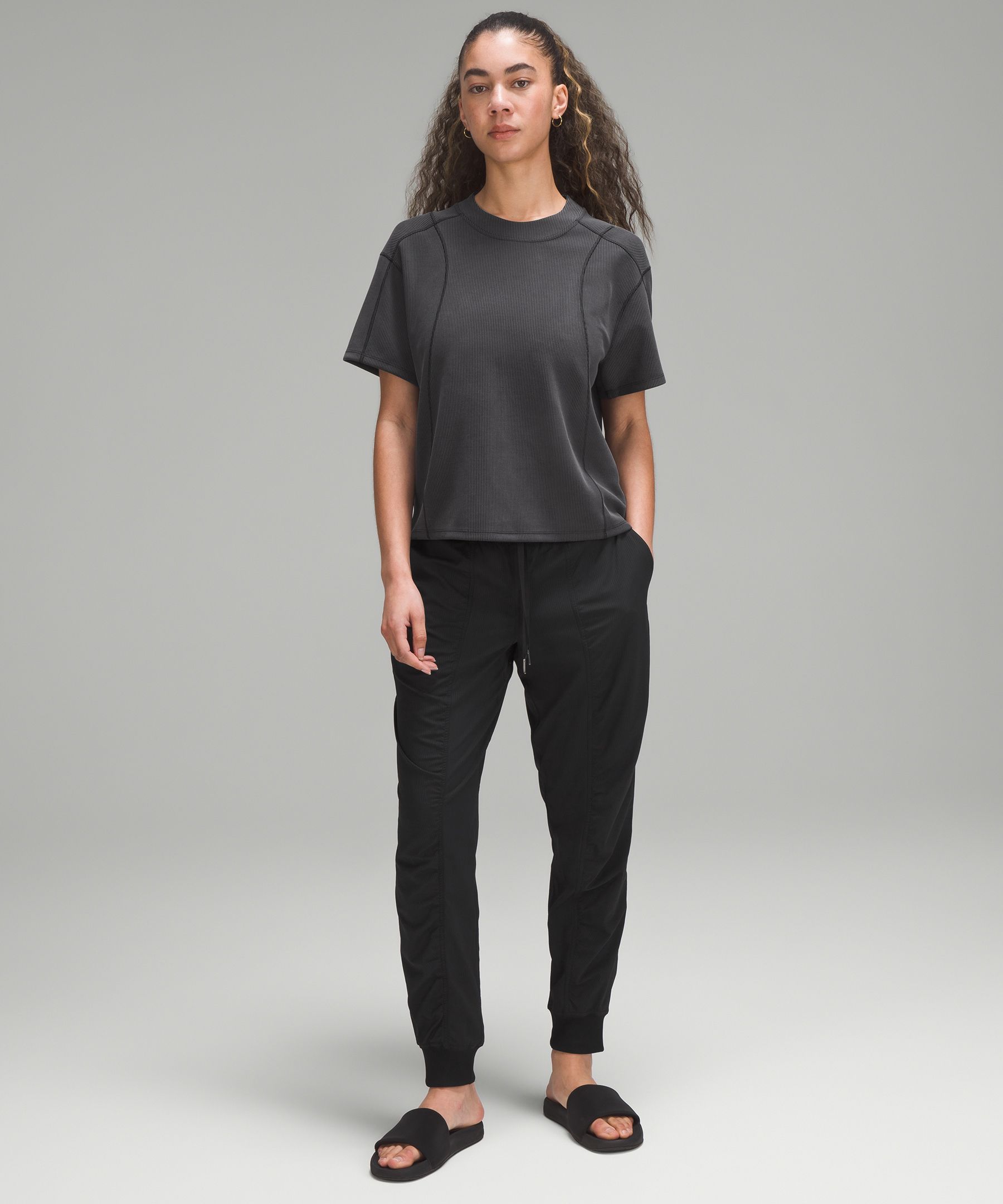 Lululemon City Sweat Crew - Black (Womens) - lulu fanatics