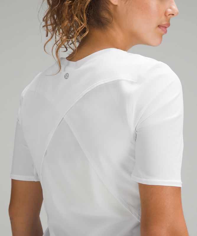 UV Protection Fold-Over Running T-Shirt