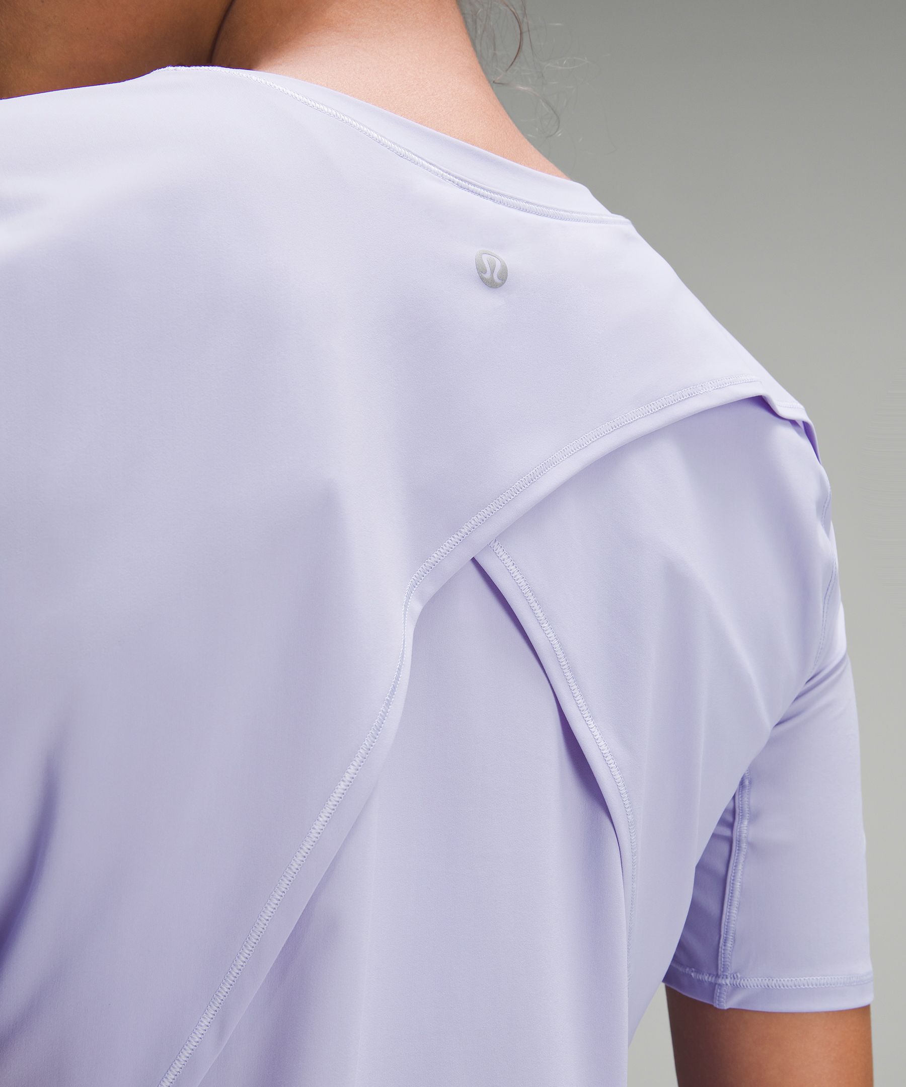 Lululemon UV Protection Fold-Over Running T-Shirt. 5